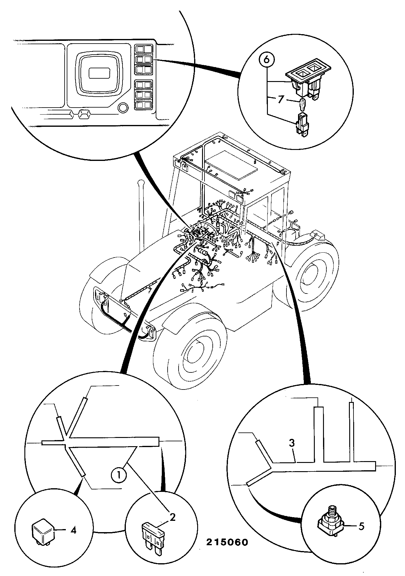 Жгут проводов 719/83700 JCB