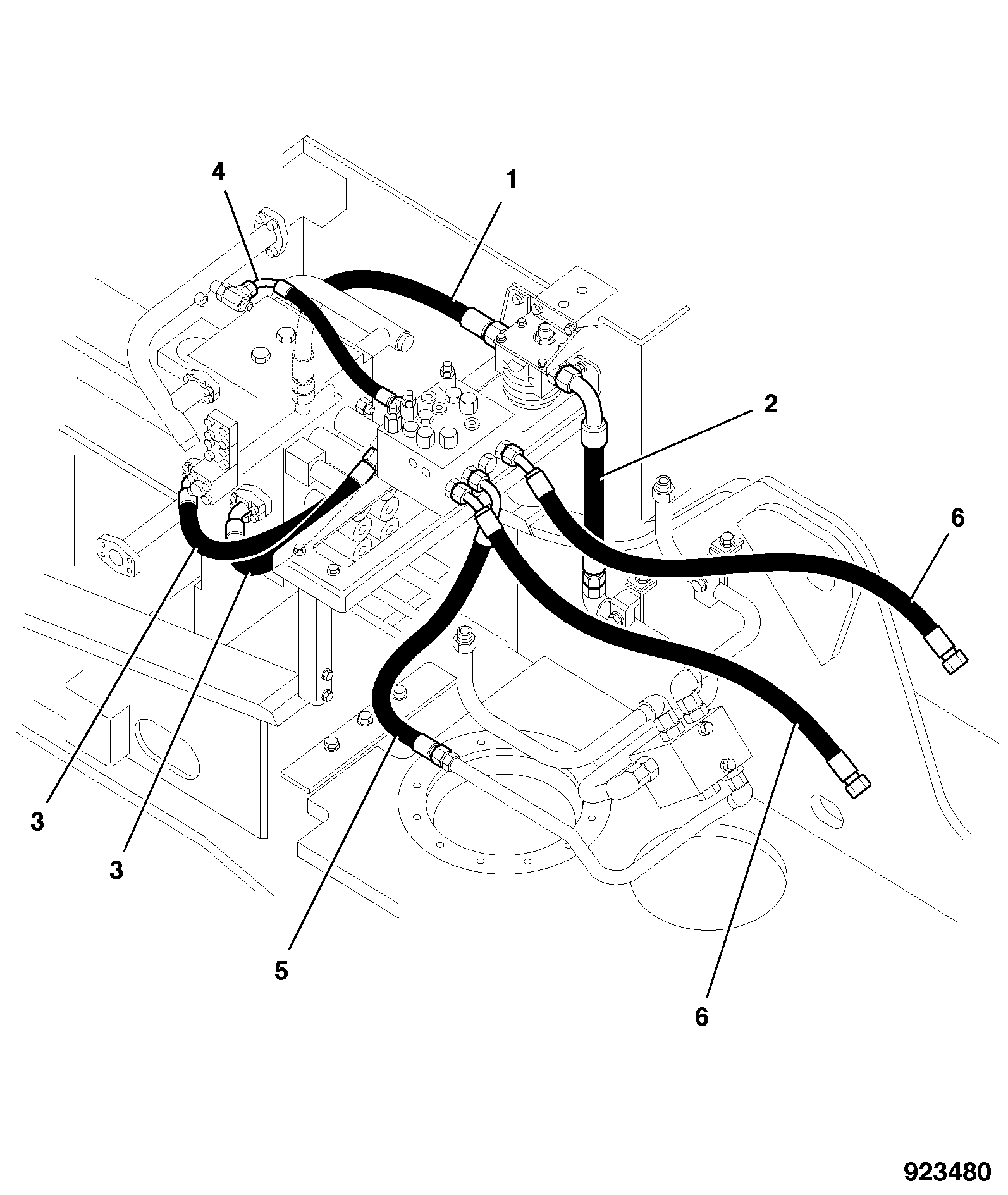 Комплект 340/00694 JCB
