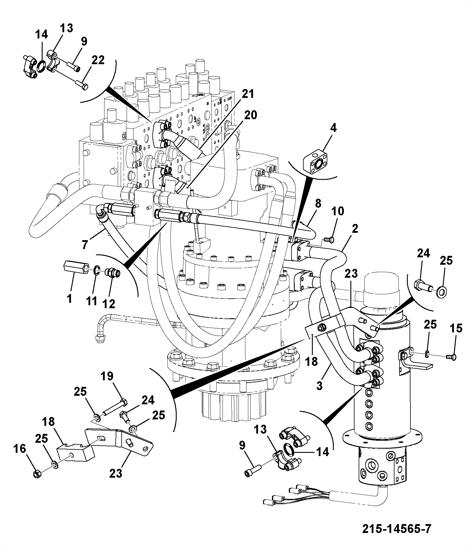 Шланг 335/B4440 JCB