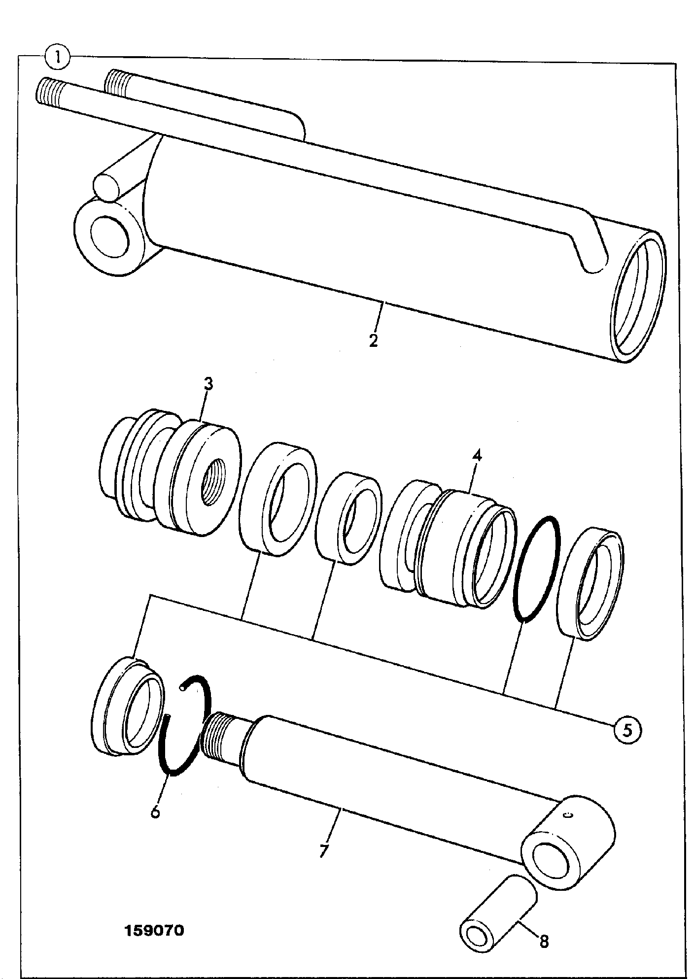 Кольцо 993/45902 JCB