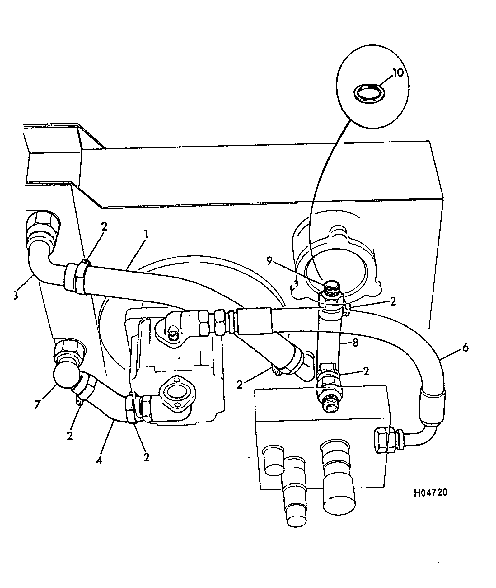 Шланг A3/1497 JCB