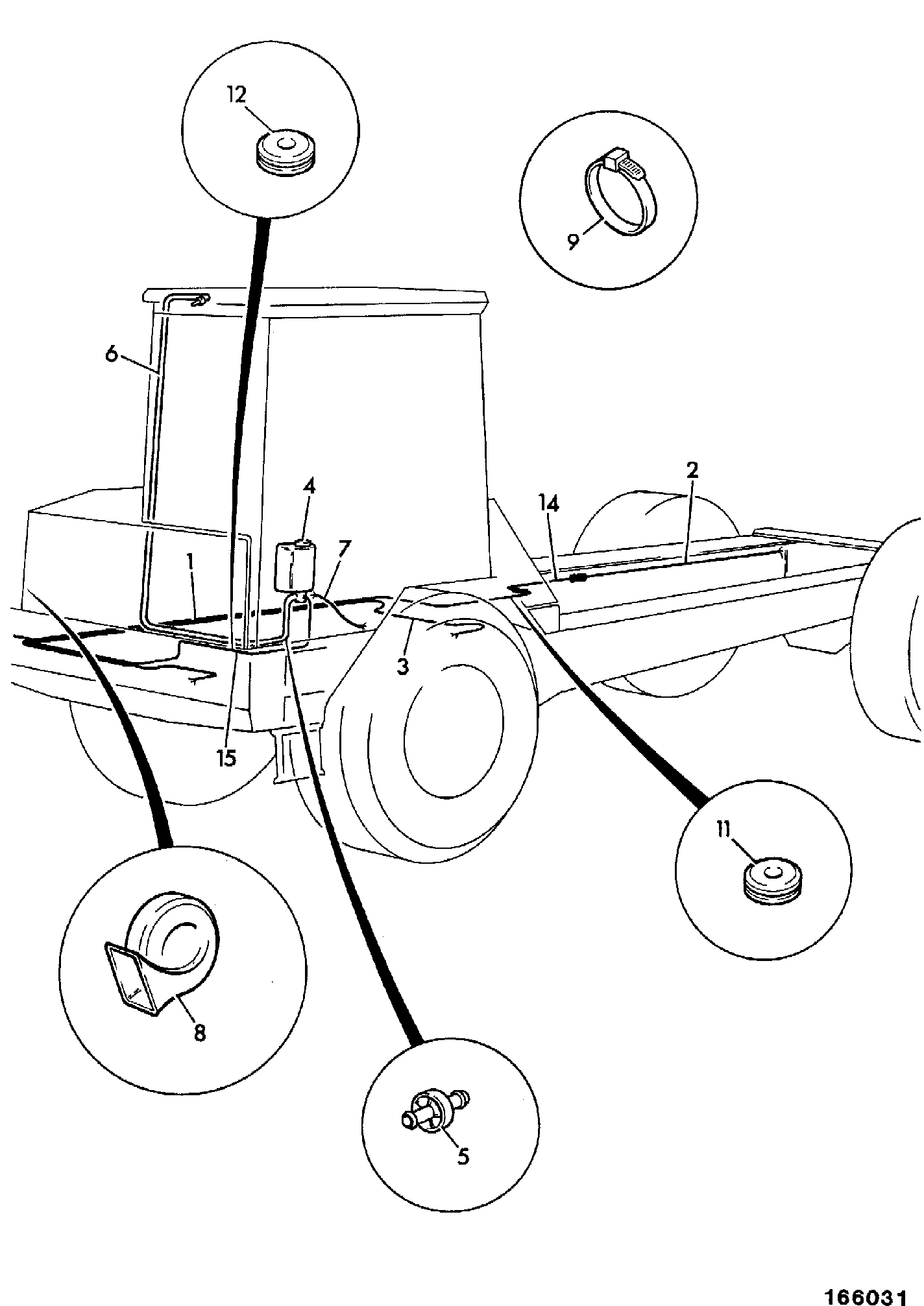 Бачок 258/39200 JCB