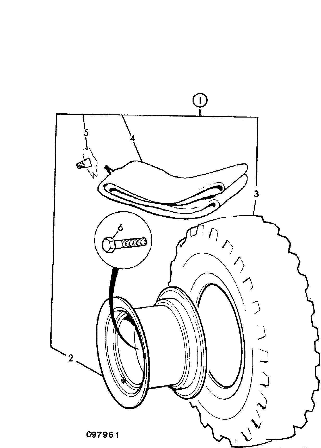 колесо 122/95200 JCB