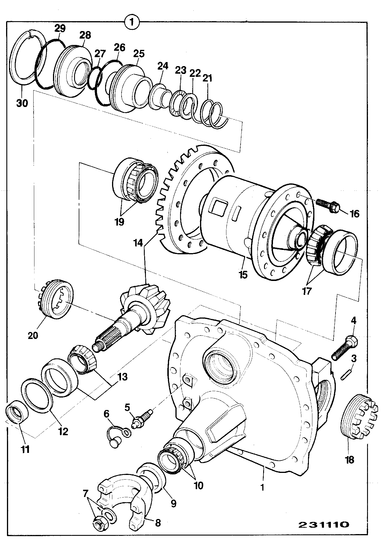 Корпус 458/10676 JCB