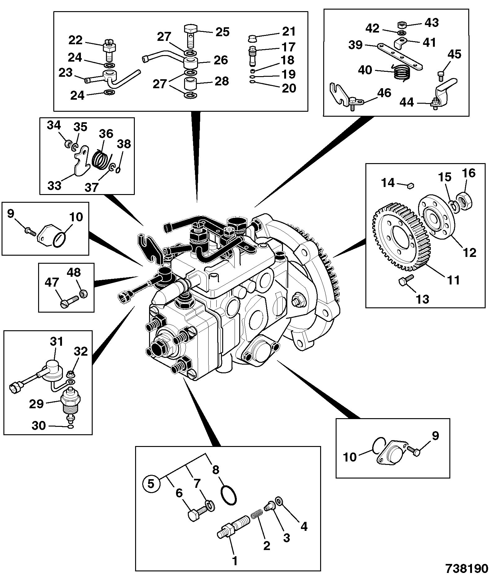 пробка 17/918218 JCB