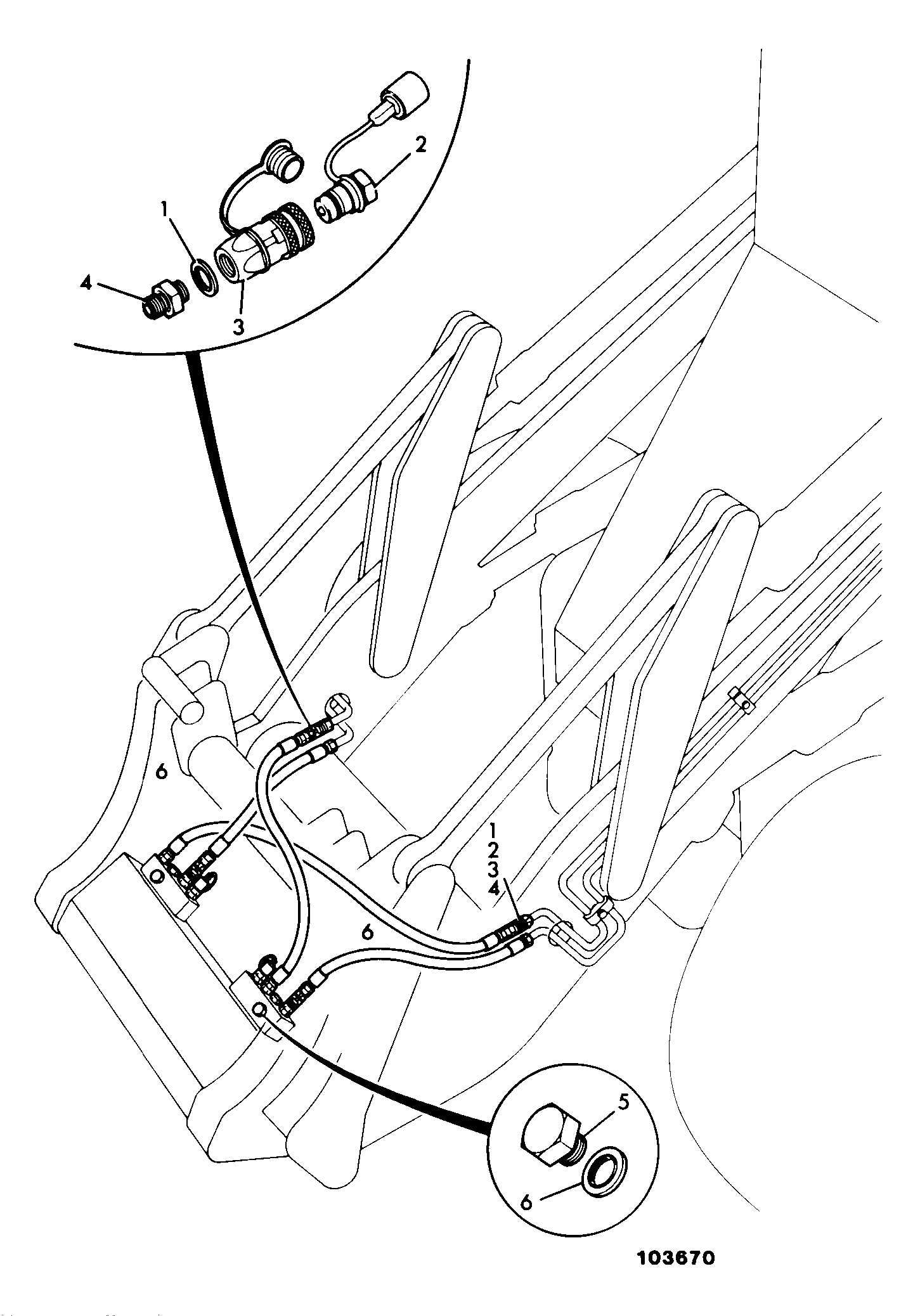 Шланг 612/22800 JCB