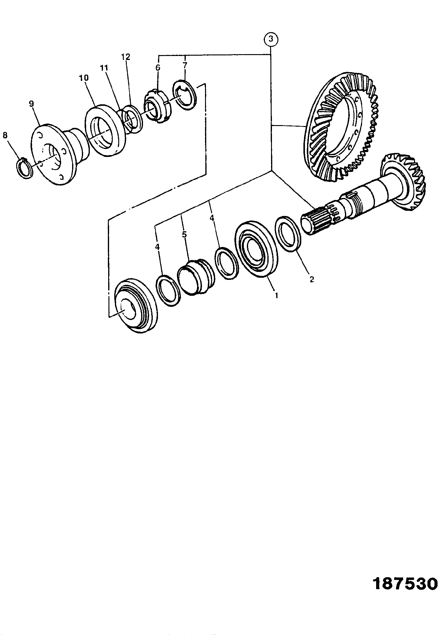 Шестерня 10/905653 JCB