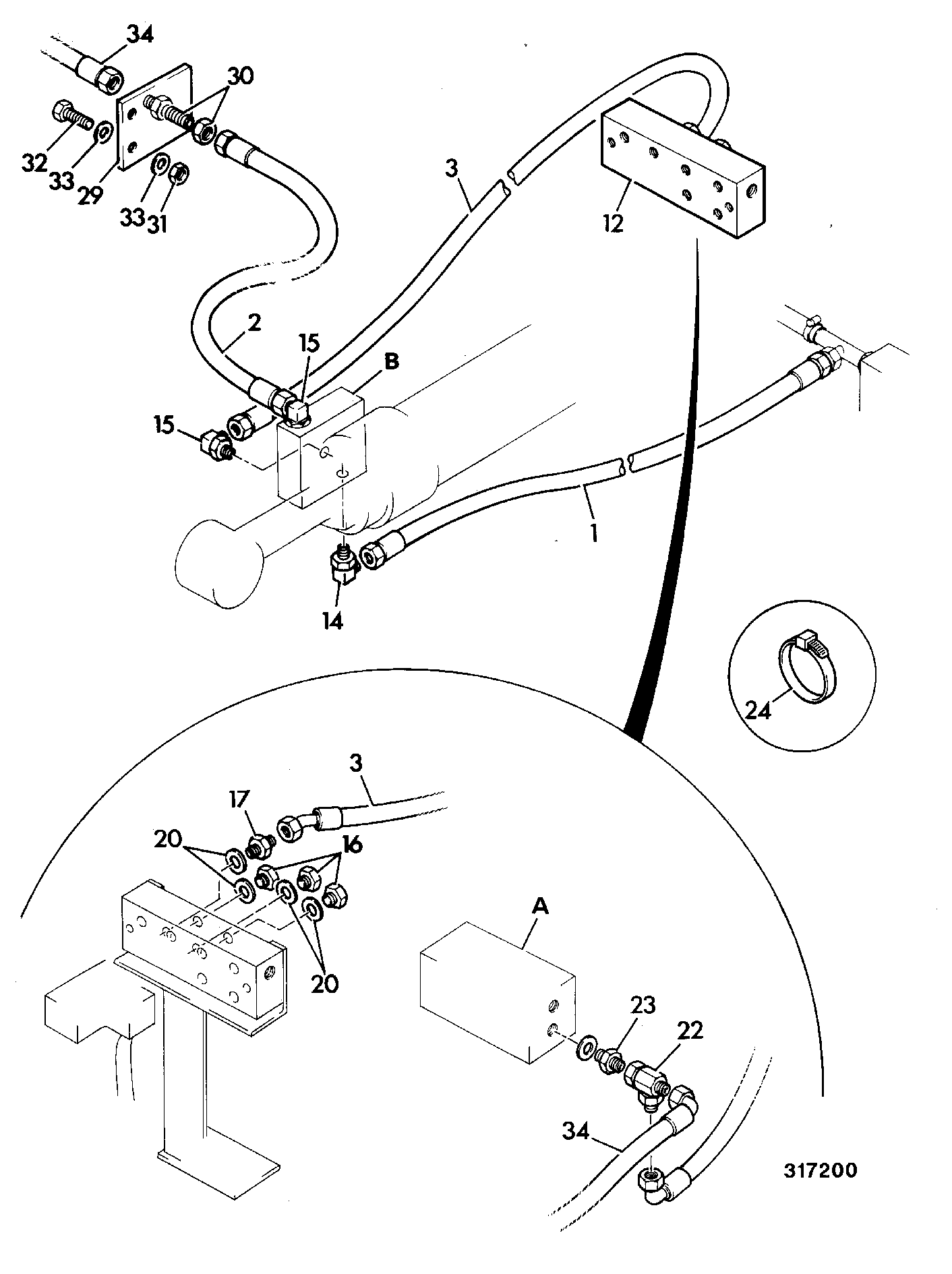 Шланг JNV1307 JCB