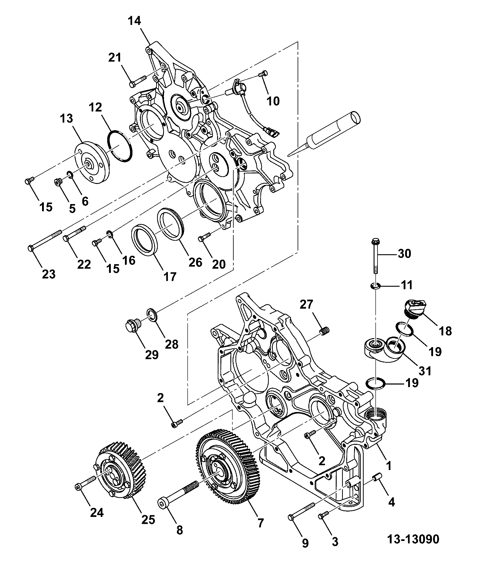Корпус 334/C0494 JCB