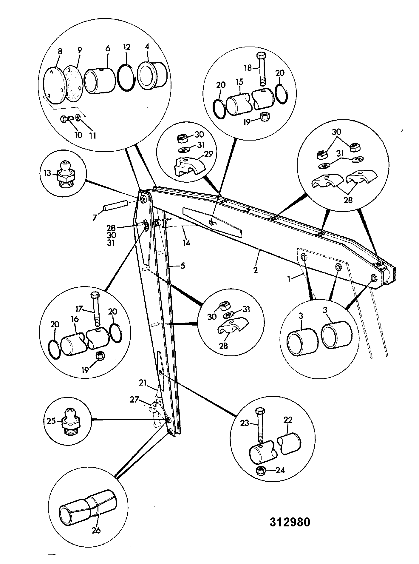 Подшипник 809/00057 JCB