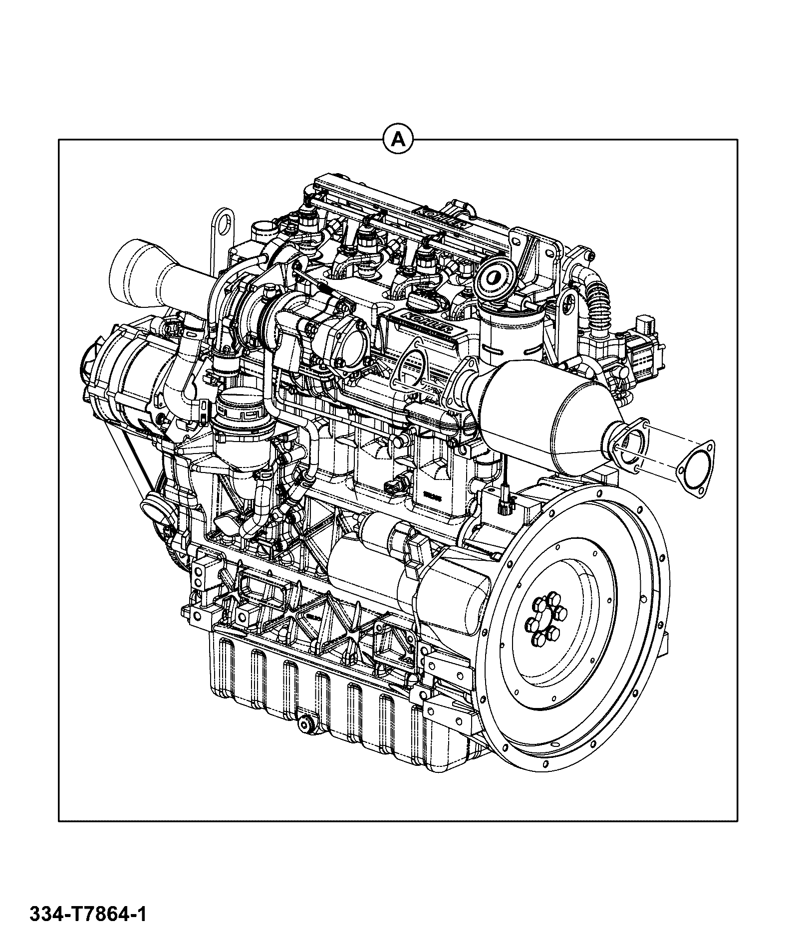Тяга 8103700100 JCB