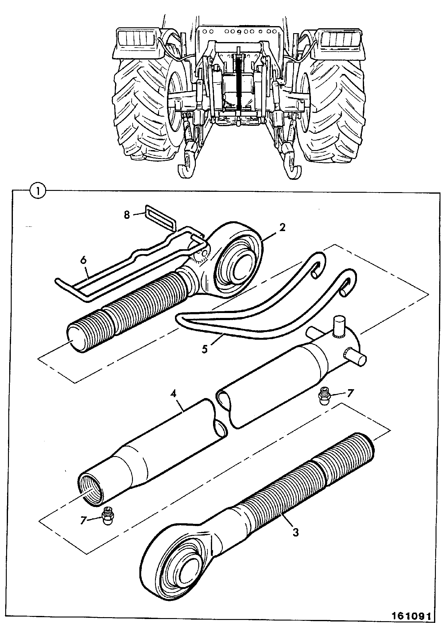Тяга 476/40500 JCB