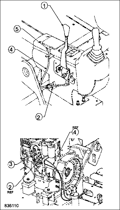 Дроссель 333/P4713 JCB