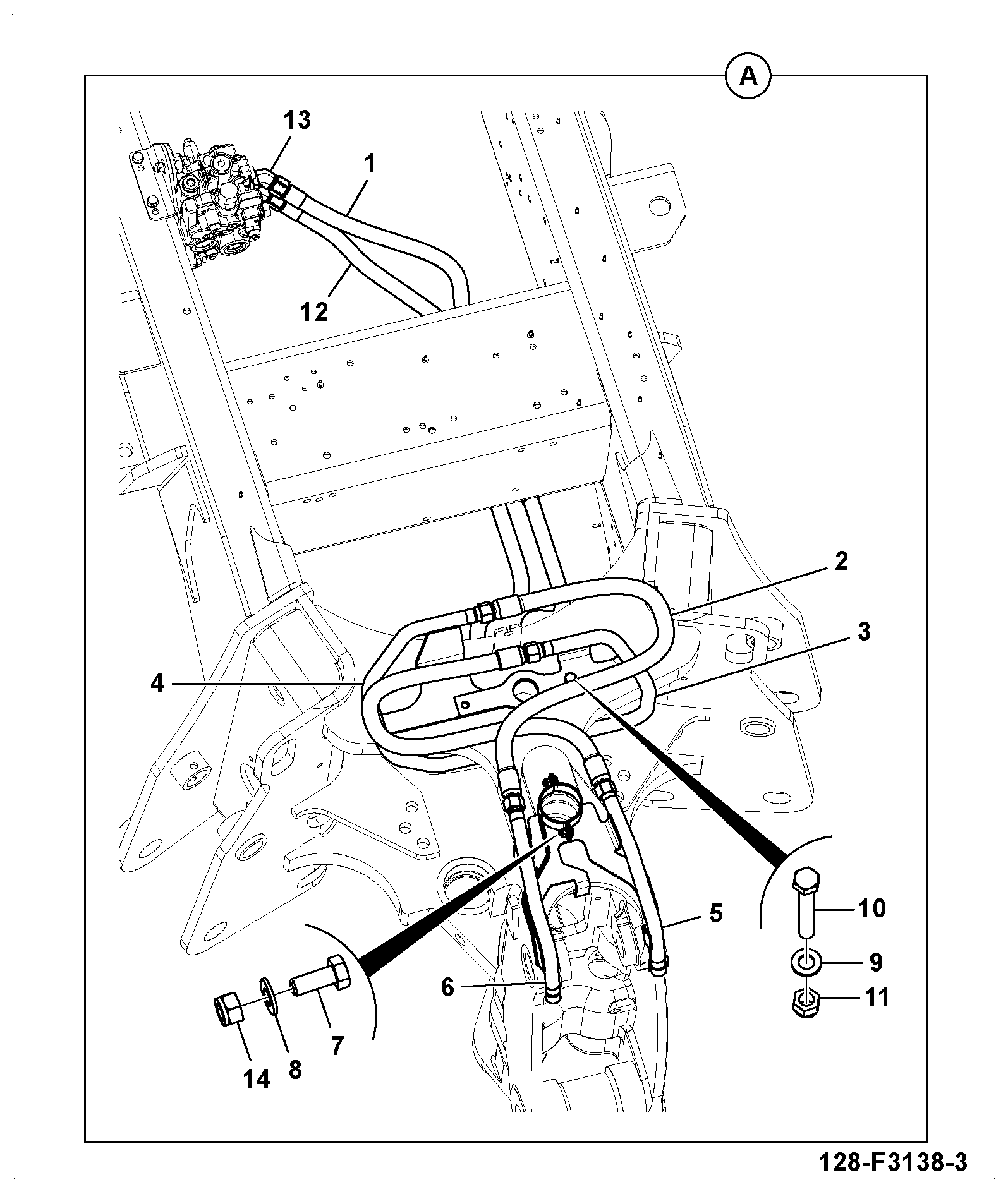 Переходник 332/G7584 JCB