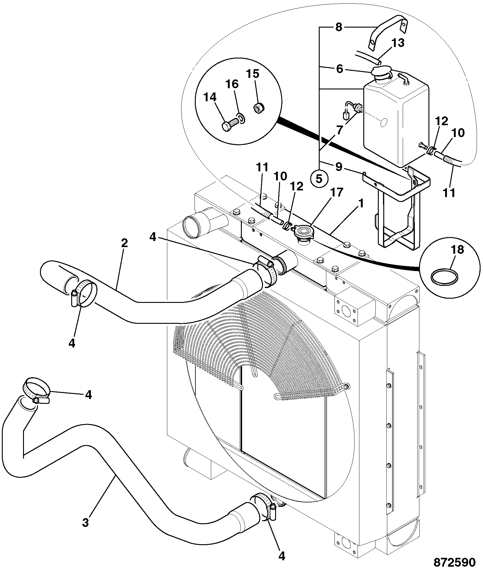 Шланг 834/11525 JCB