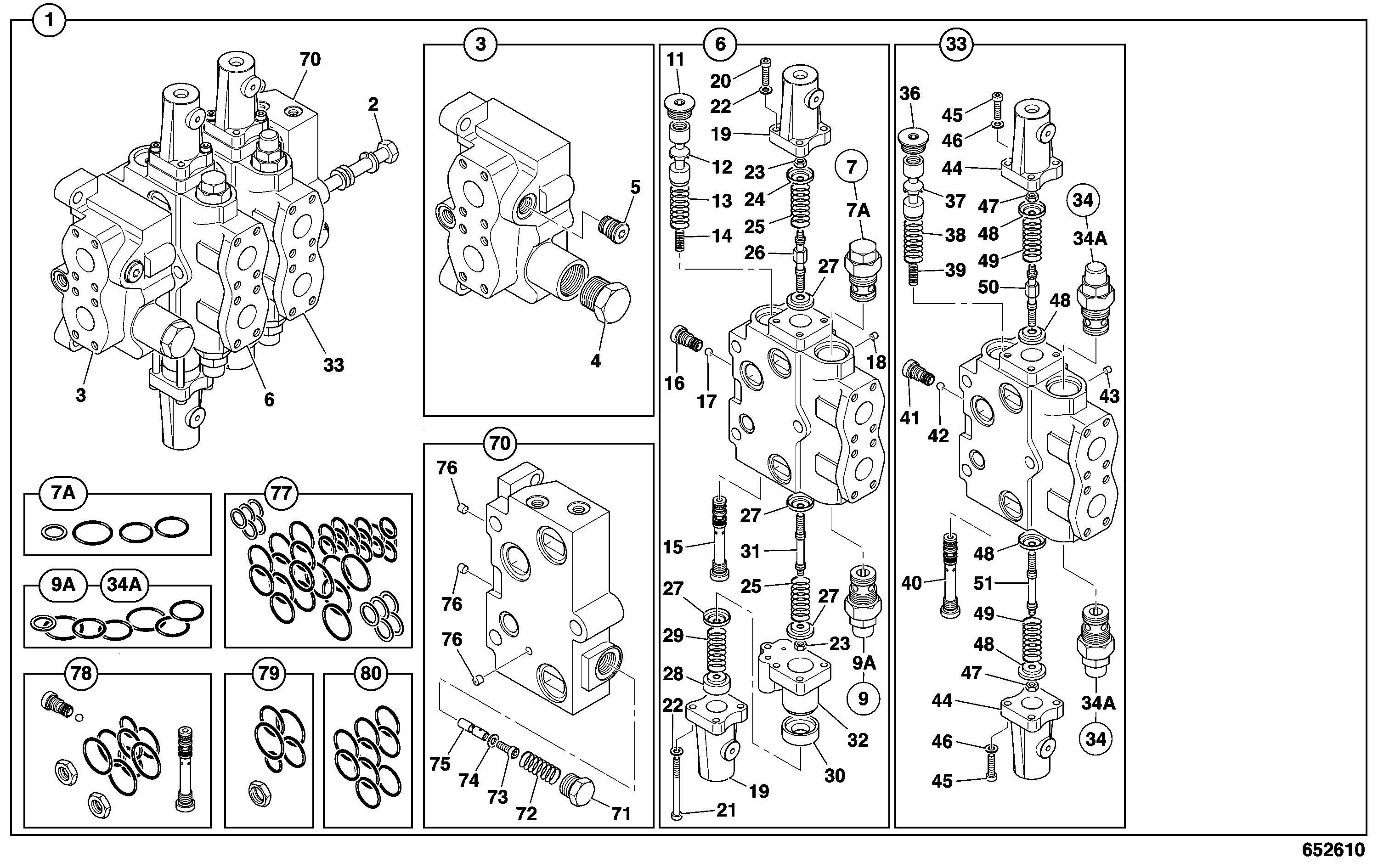 Клапан 25/987700 JCB