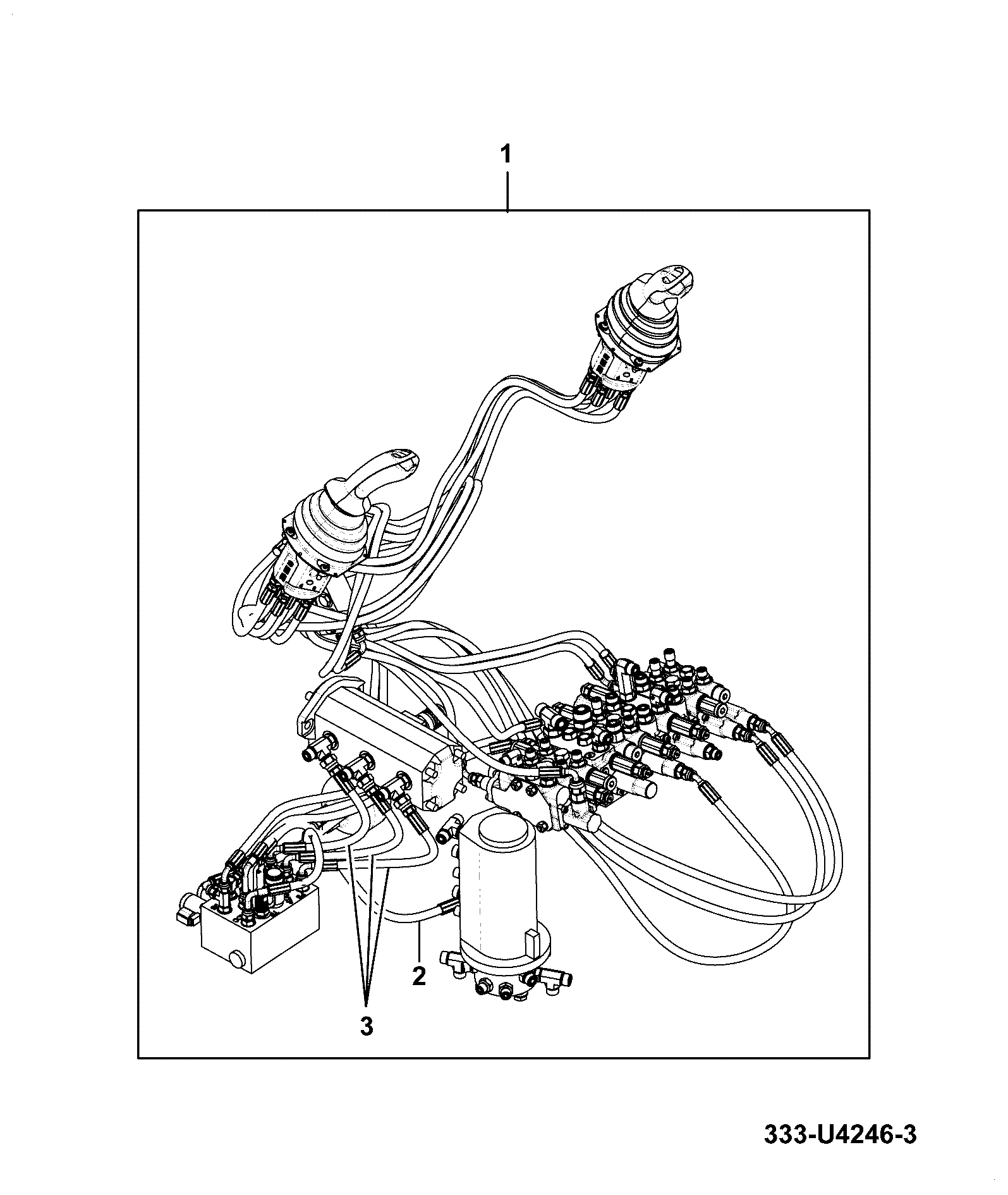 Шланг 333/V4669 JCB