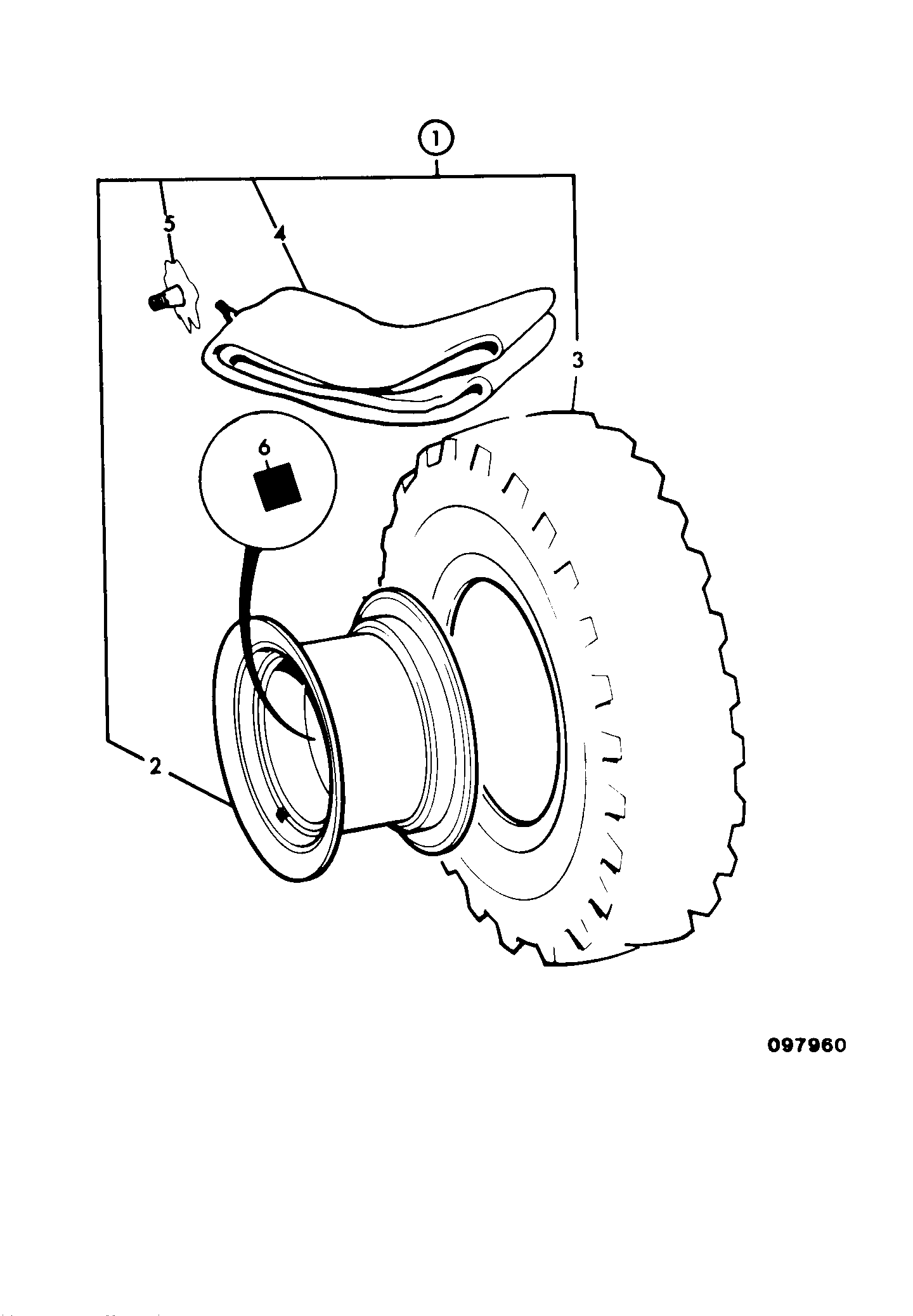 колесо 120/07700 JCB