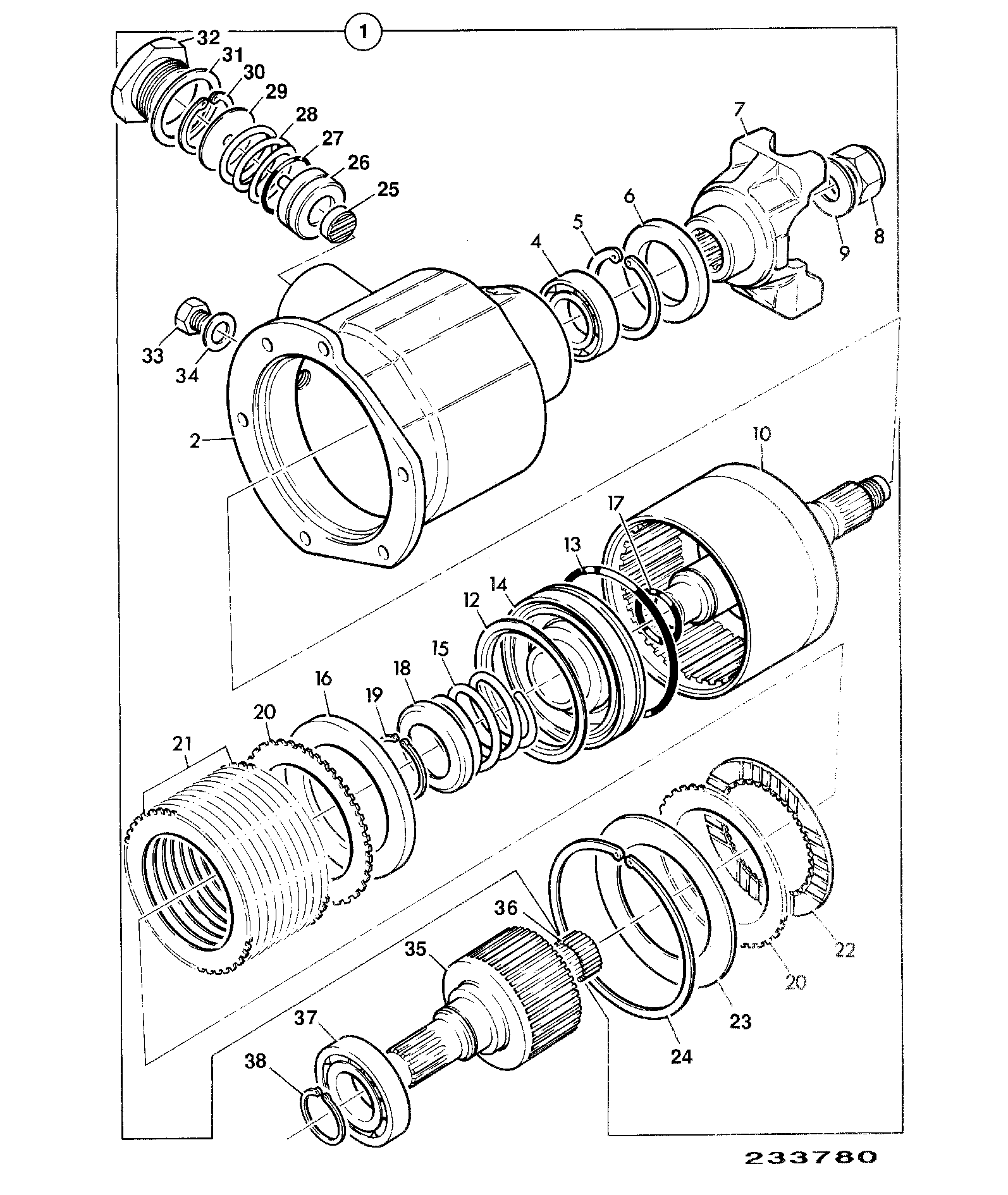 Корпус 454/46701 JCB