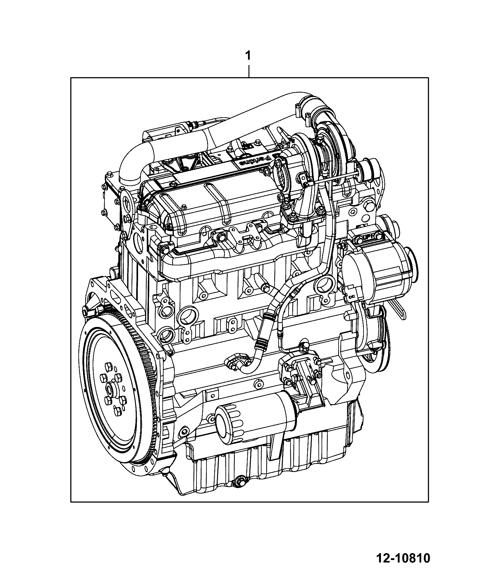 Двигатель 333/D3967 JCB