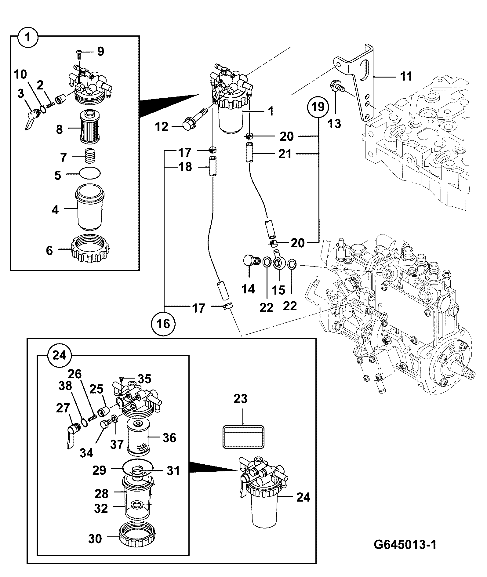 Пробка 02/971864 JCB