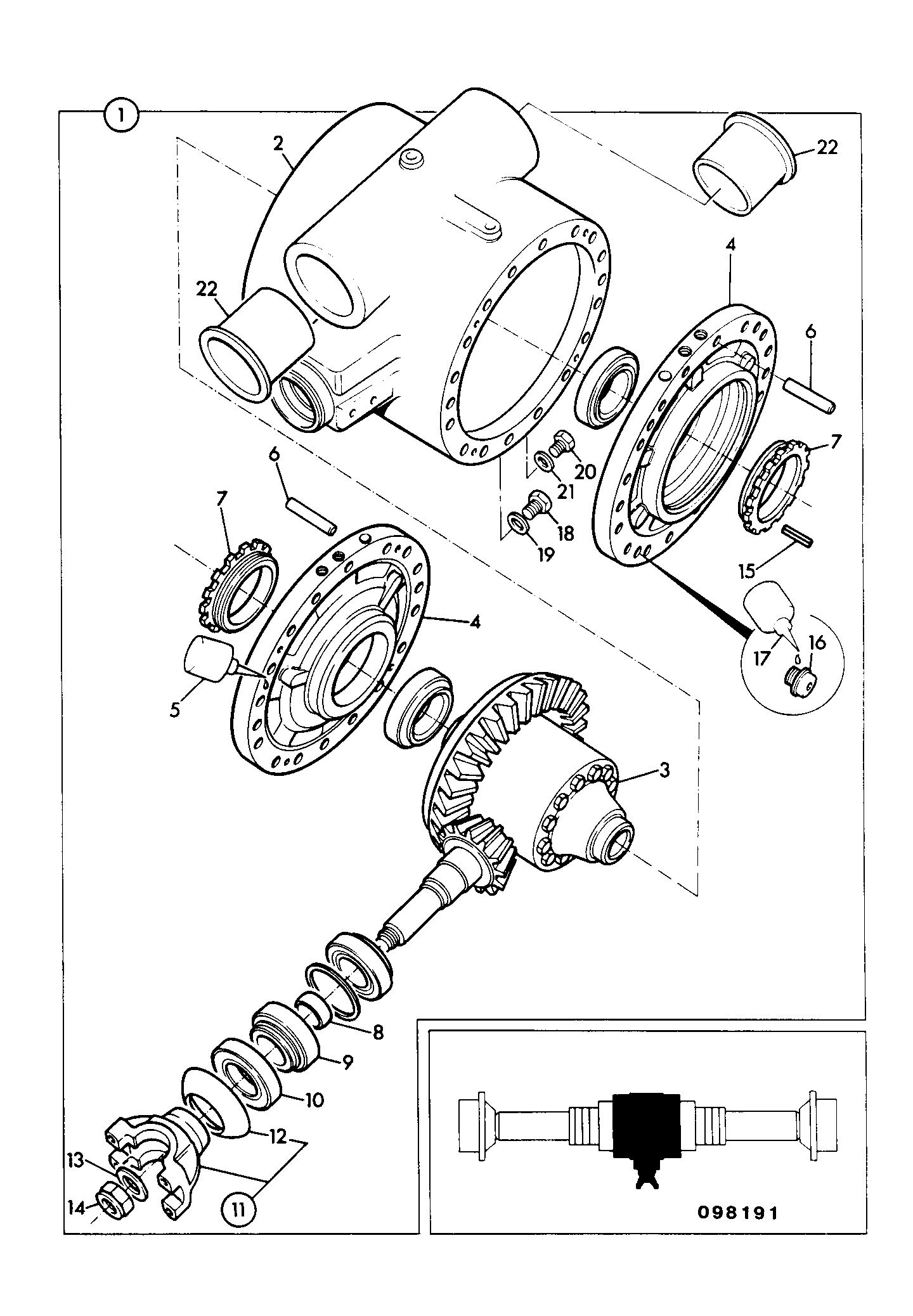 Корпус 450/15802 JCB