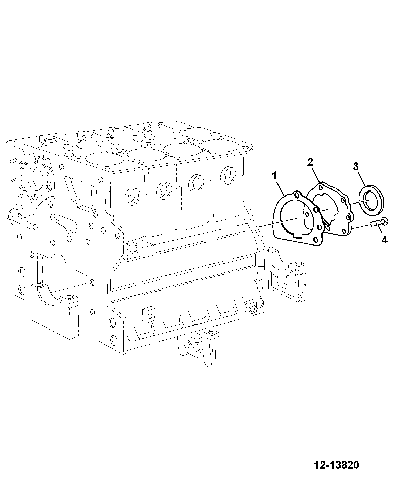 Фланец 333/C0399 JCB