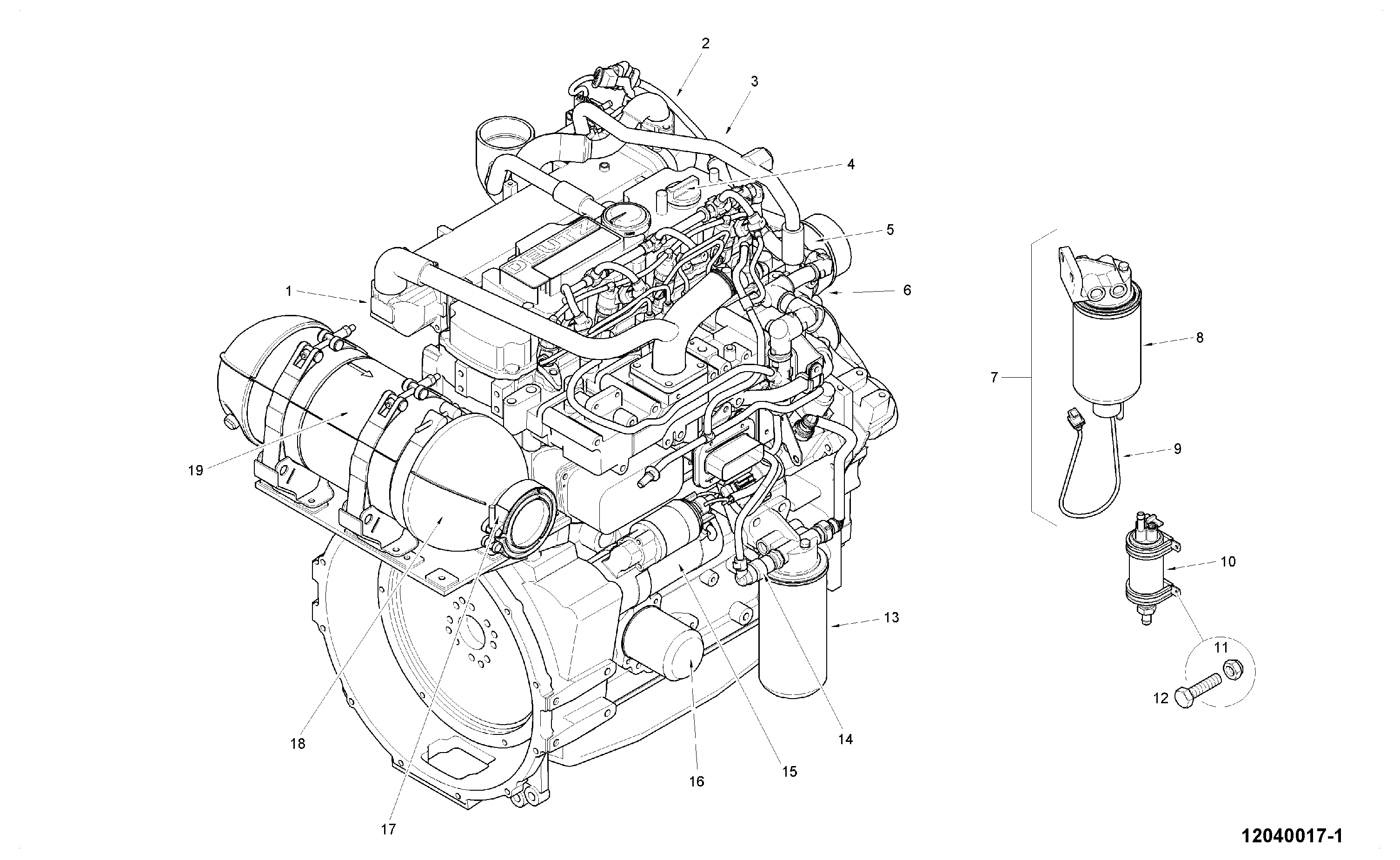 Ремень 336/A0914 JCB