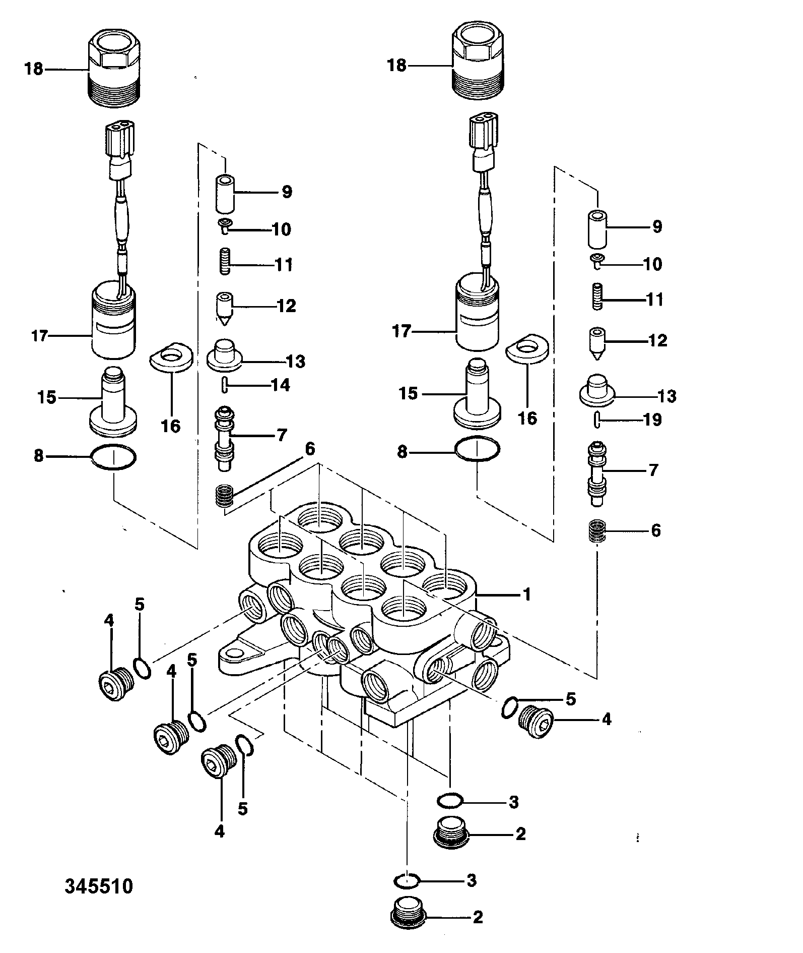 Корпус LWC0022 JCB