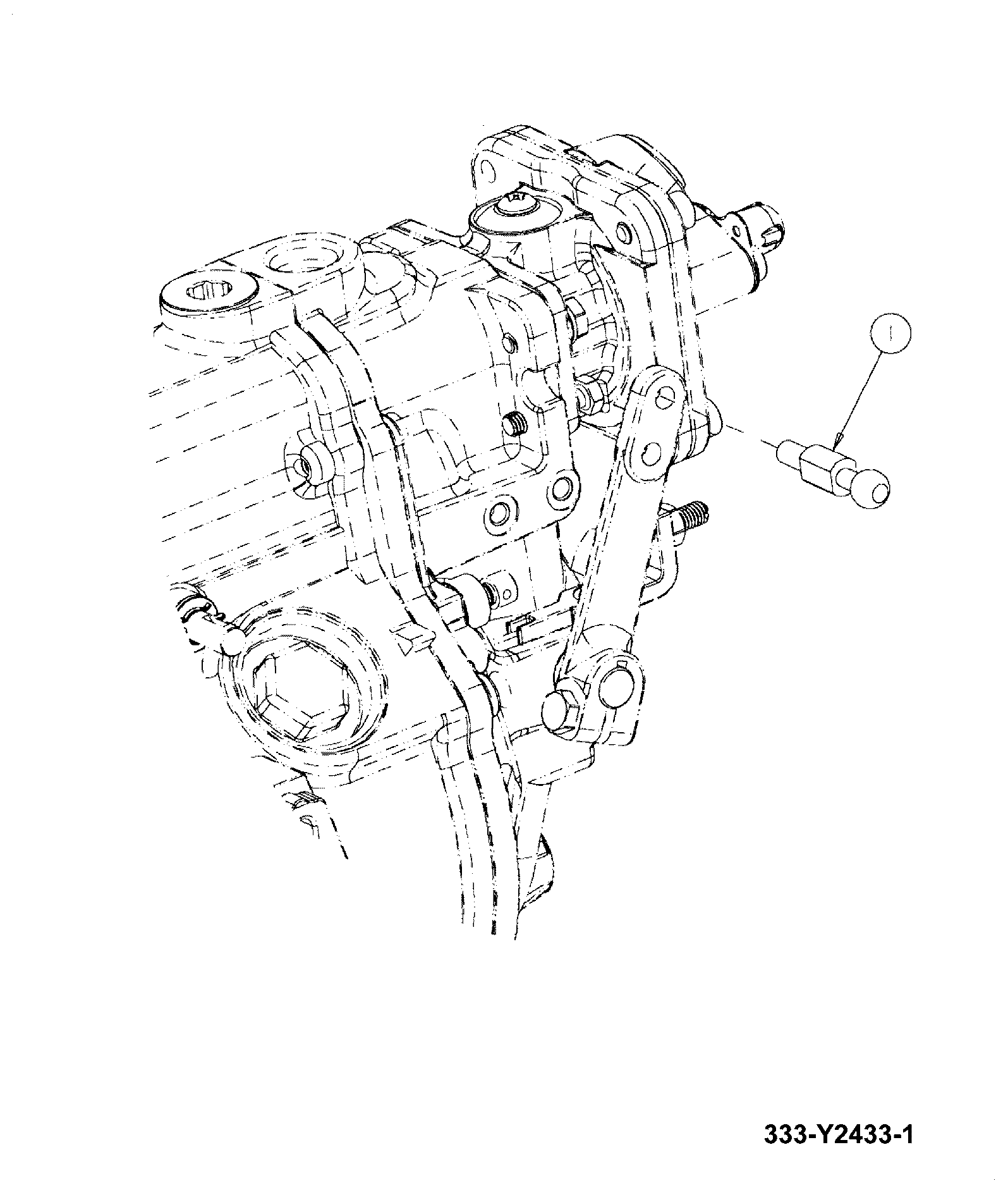 Палец 333/Y2433 JCB