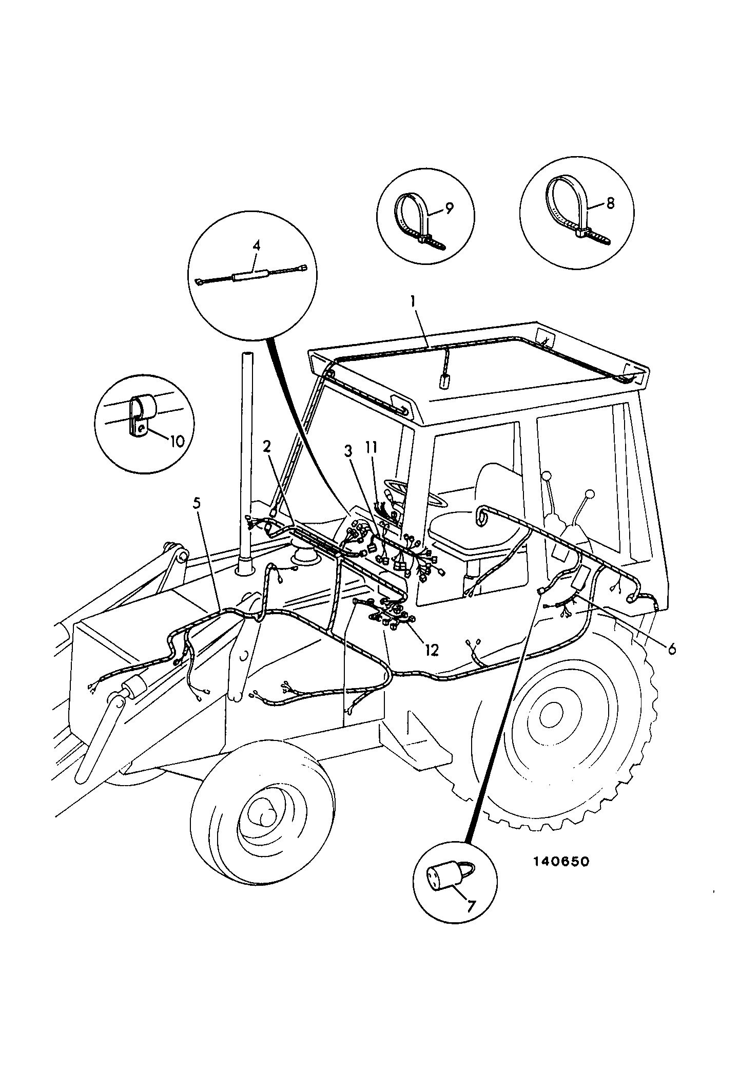 Жгут проводов 719/32100 JCB