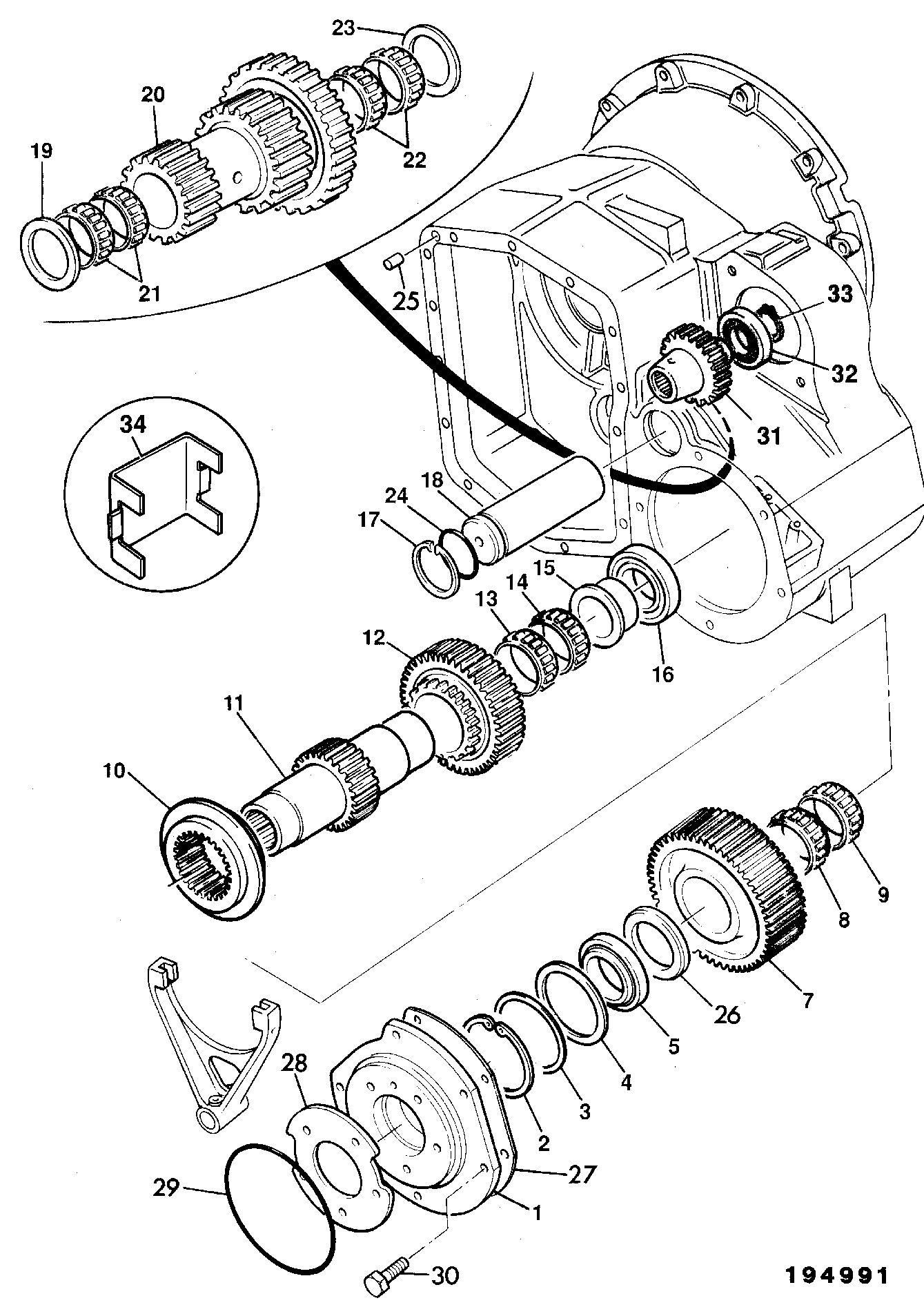 Кольцо уплотнительное 454/49403 JCB