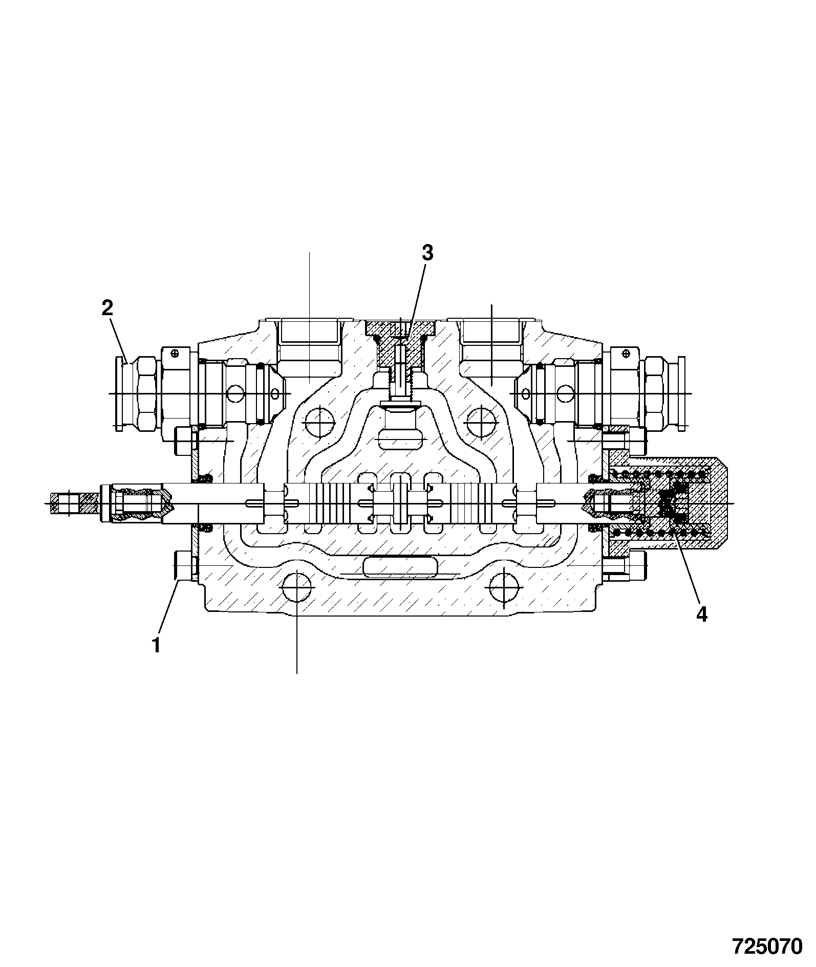 Клапан 25/222235 JCB