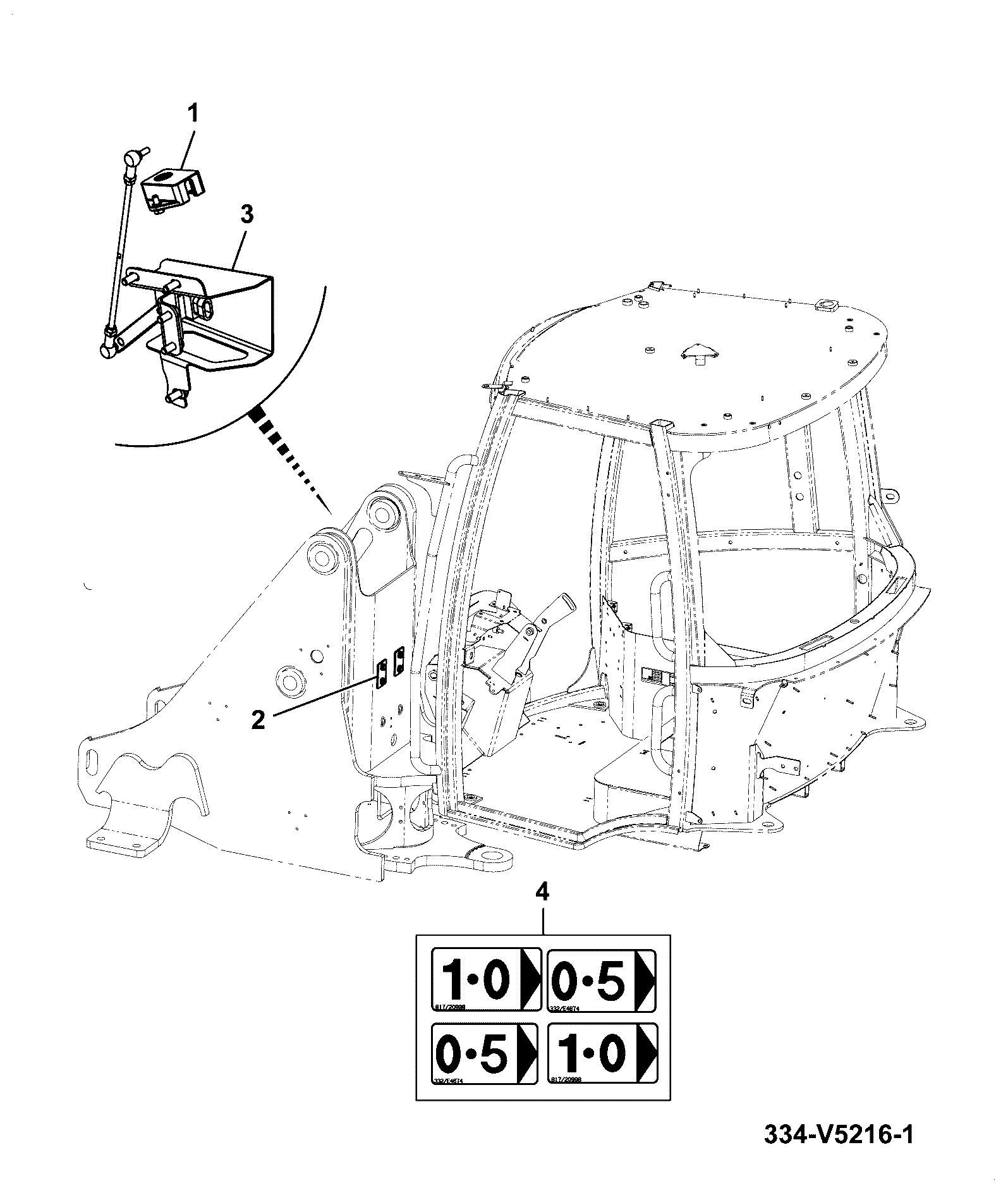 Сборка 334/V5217 JCB
