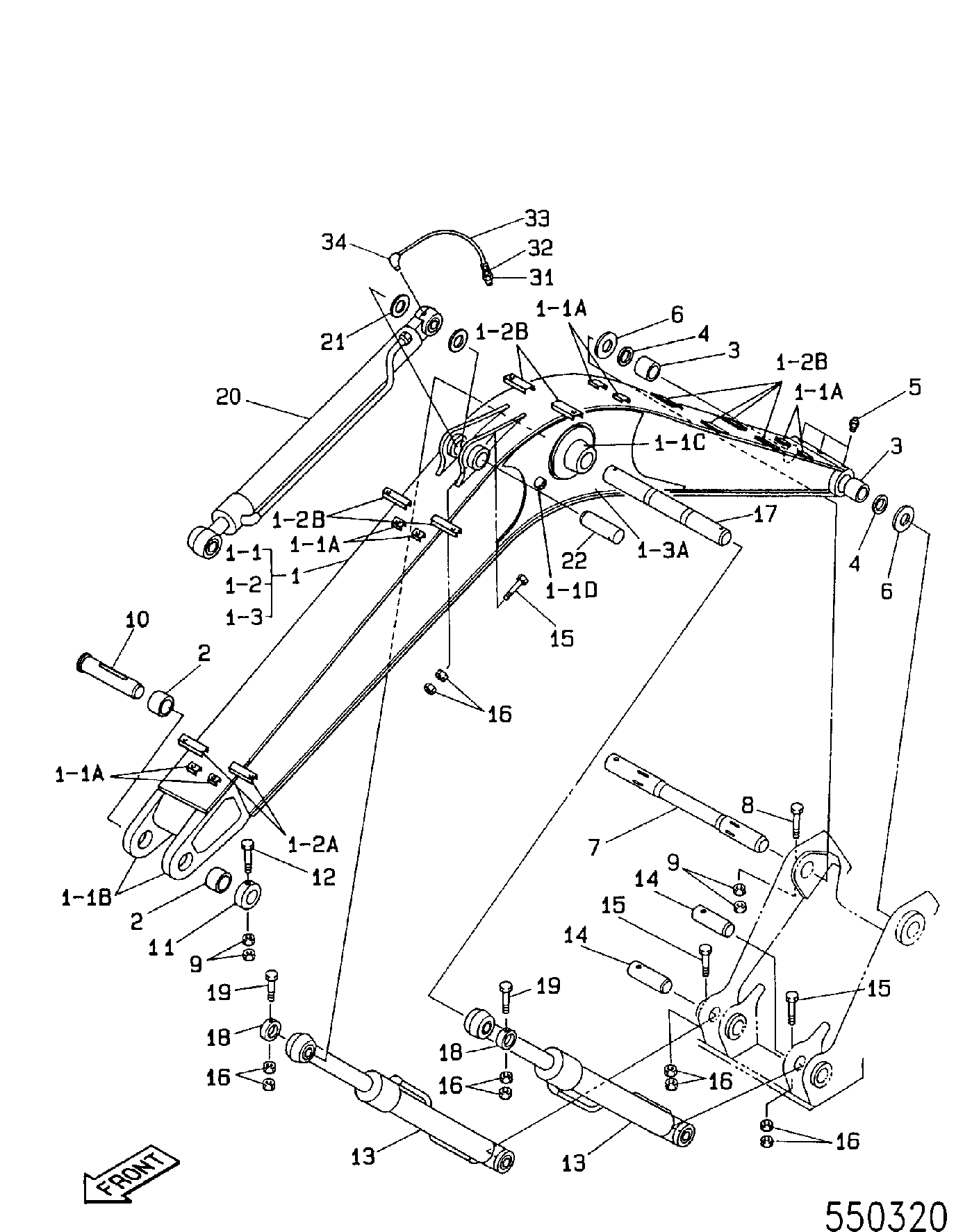 уплотнение KHV0018 JCB