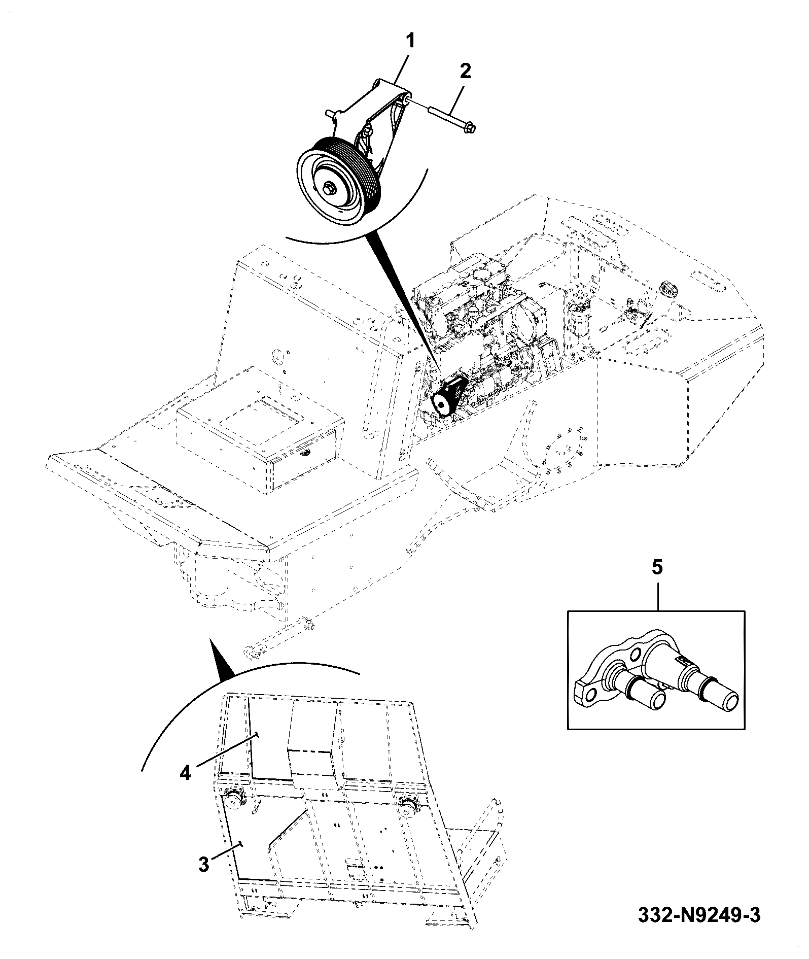 Панель 335/G1994 JCB