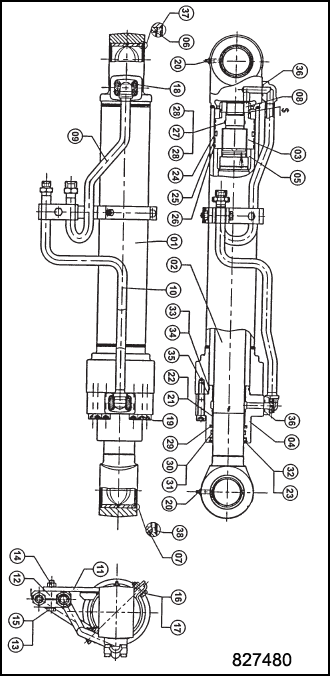 Болт 550/43327 JCB
