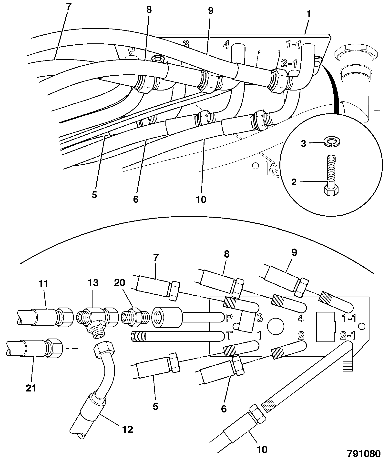 Шланг 269/30433 JCB