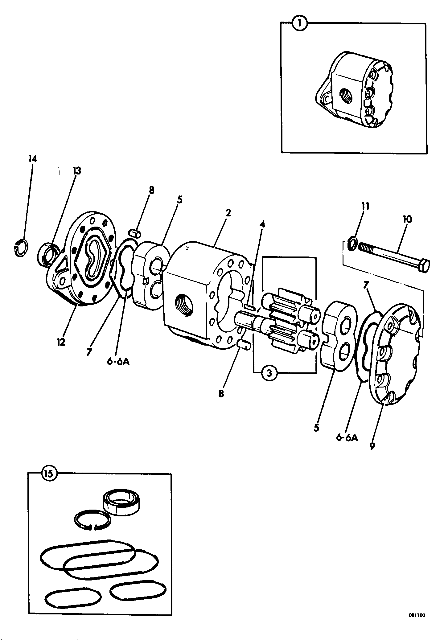 Насос 20/925514 JCB