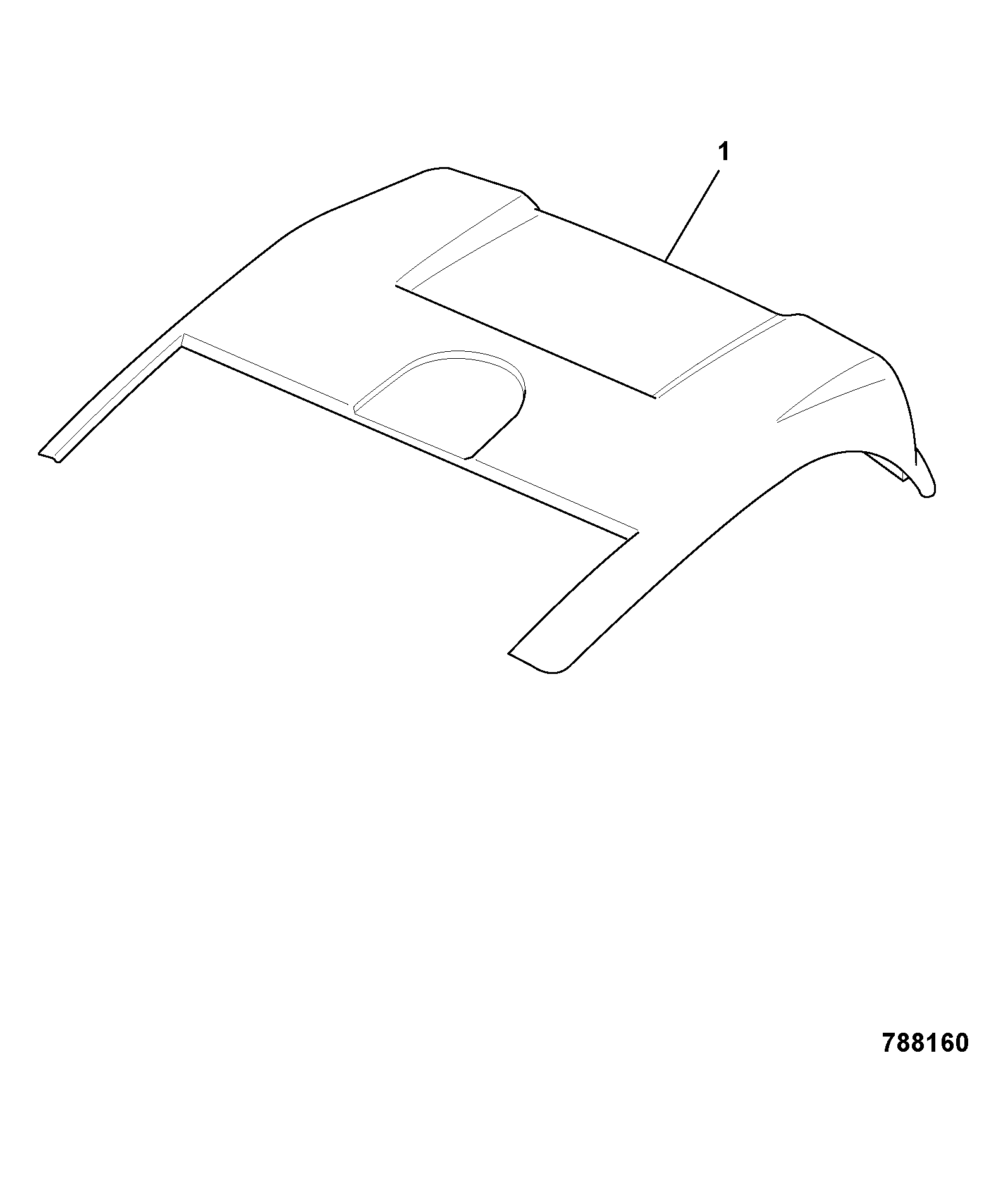молдинг 331/52272 JCB