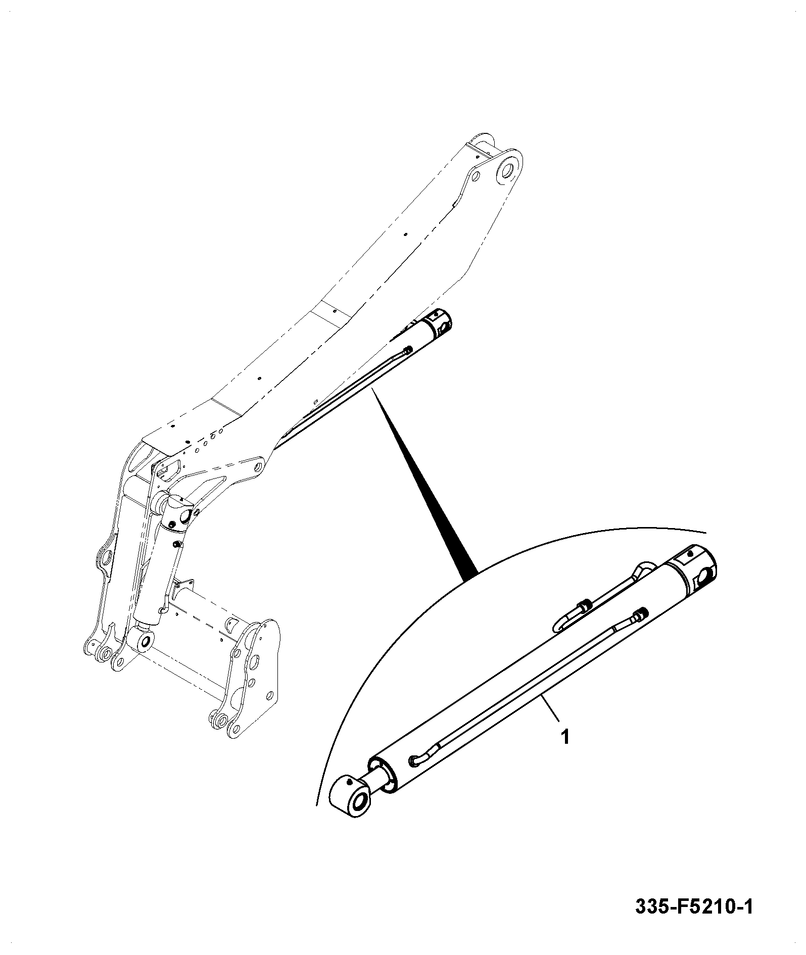 Корпус 336/A0548 JCB