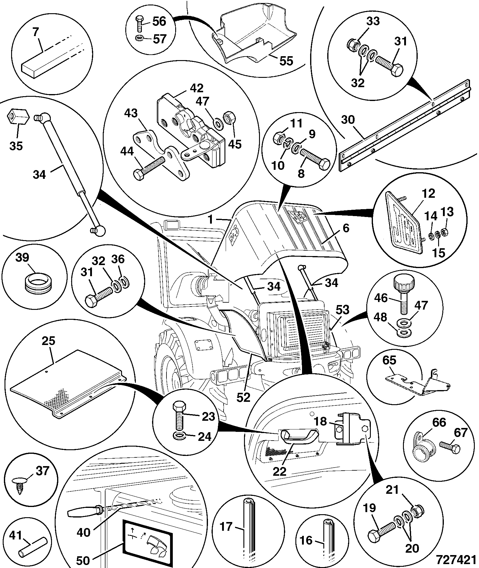 уплотнение 331/49989 JCB