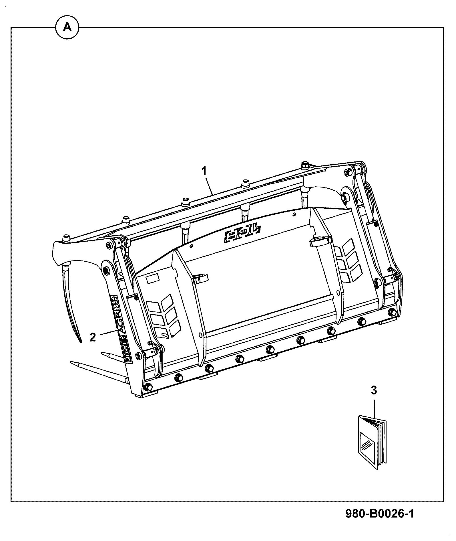 Сборка 980/B0026 JCB