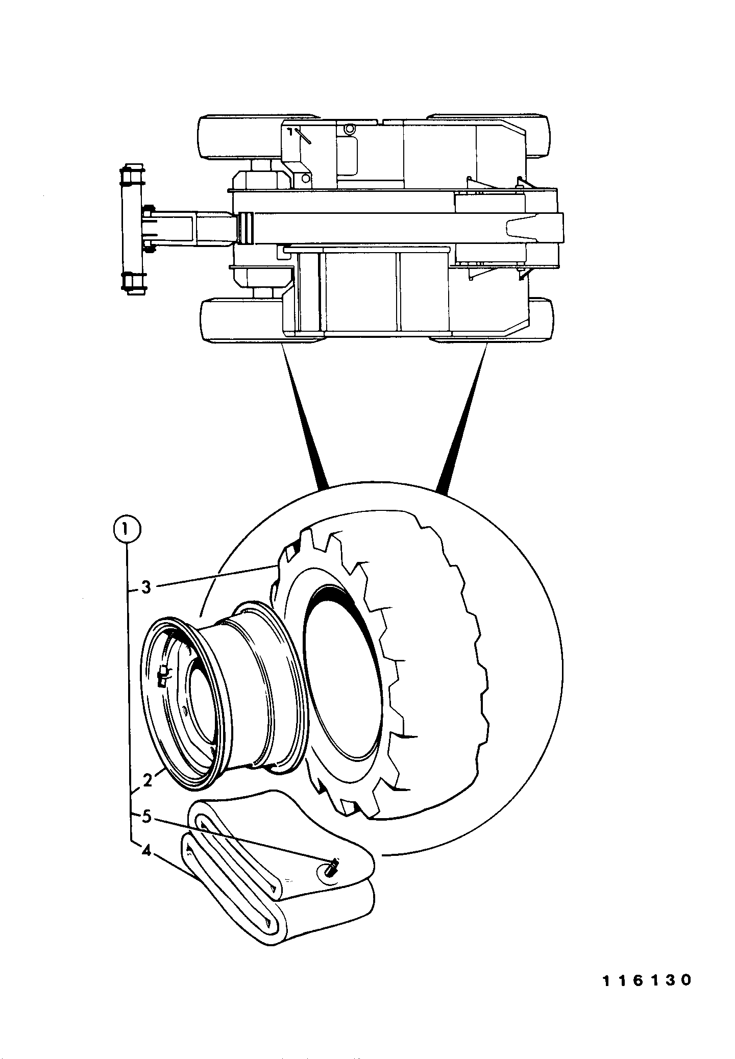 колесо 159/70015 JCB