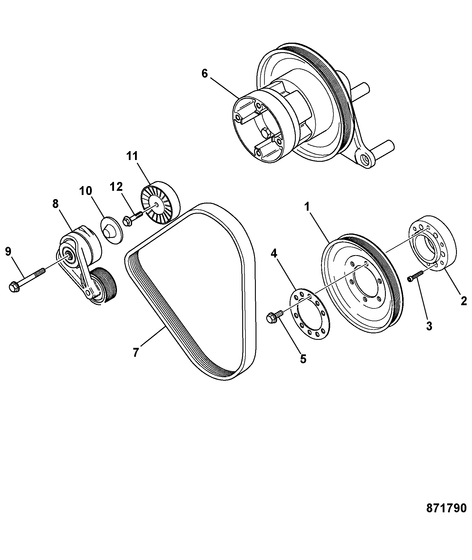 Ступица SC1497171 JCB
