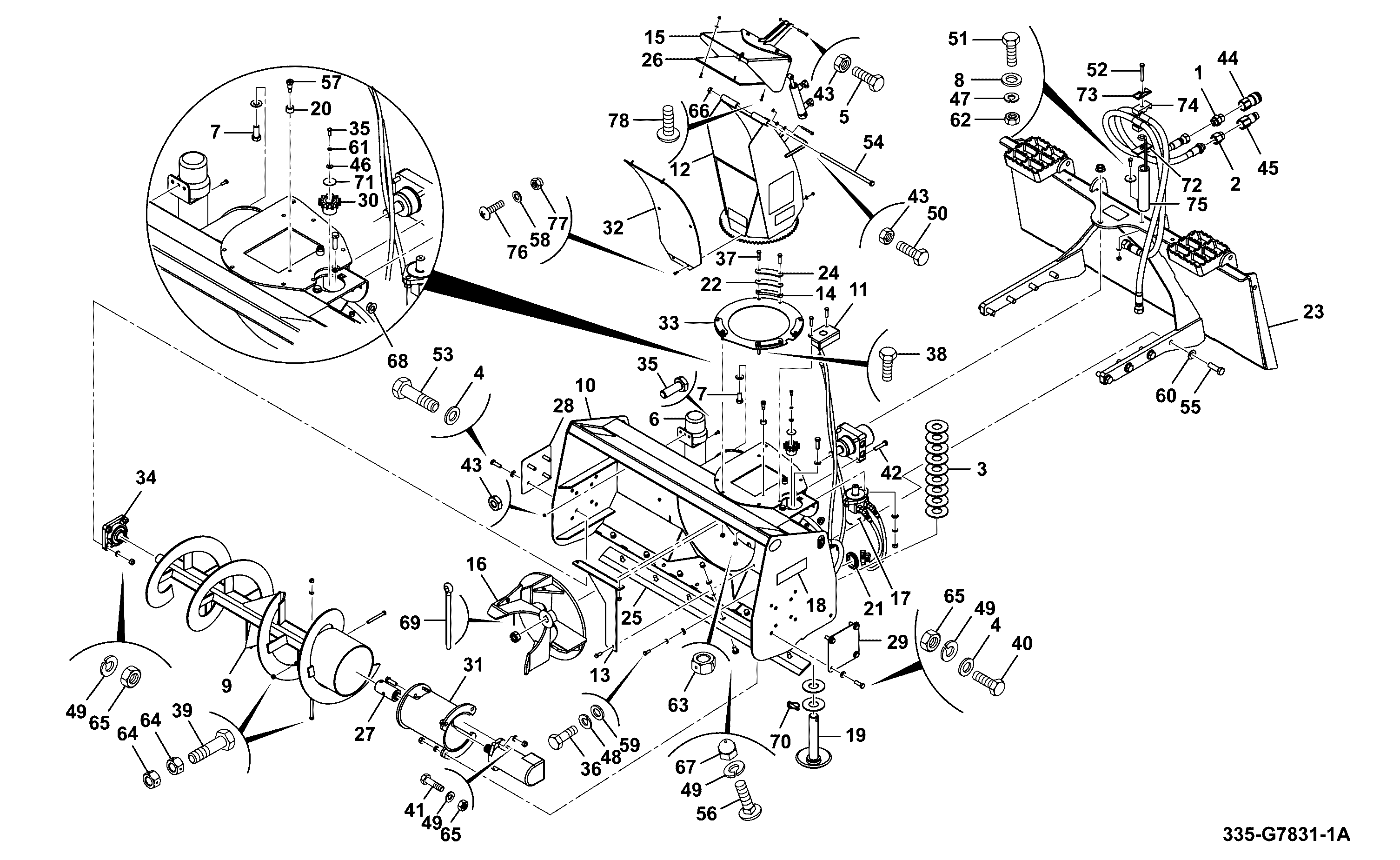Корпус 333/C8567 JCB