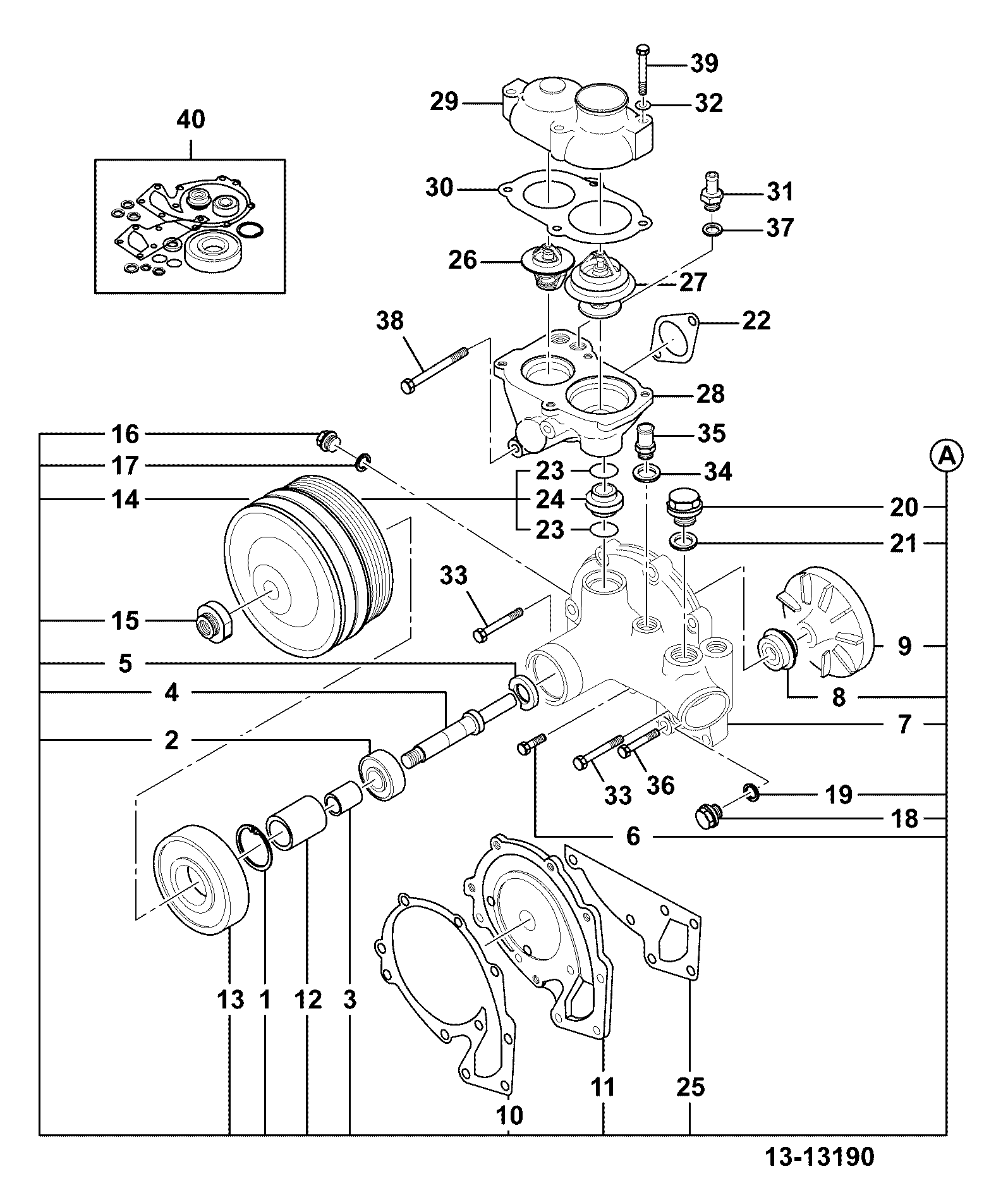 Уплотнение 02/950219 JCB