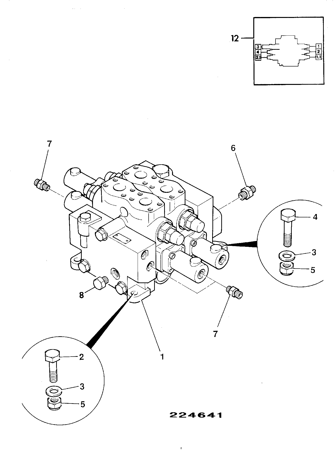 Клапан 25/997218 JCB