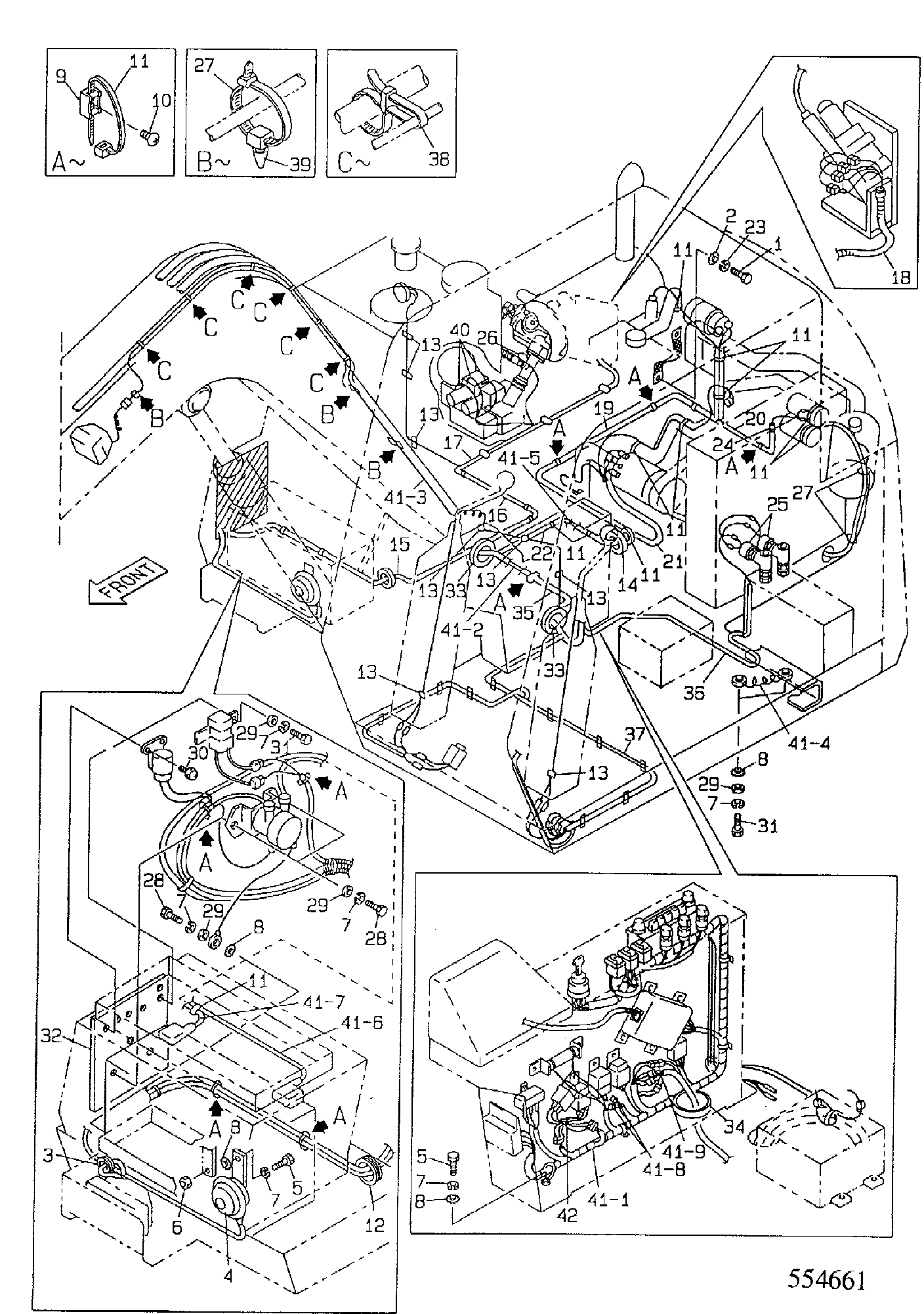 кабель KAR0148 JCB