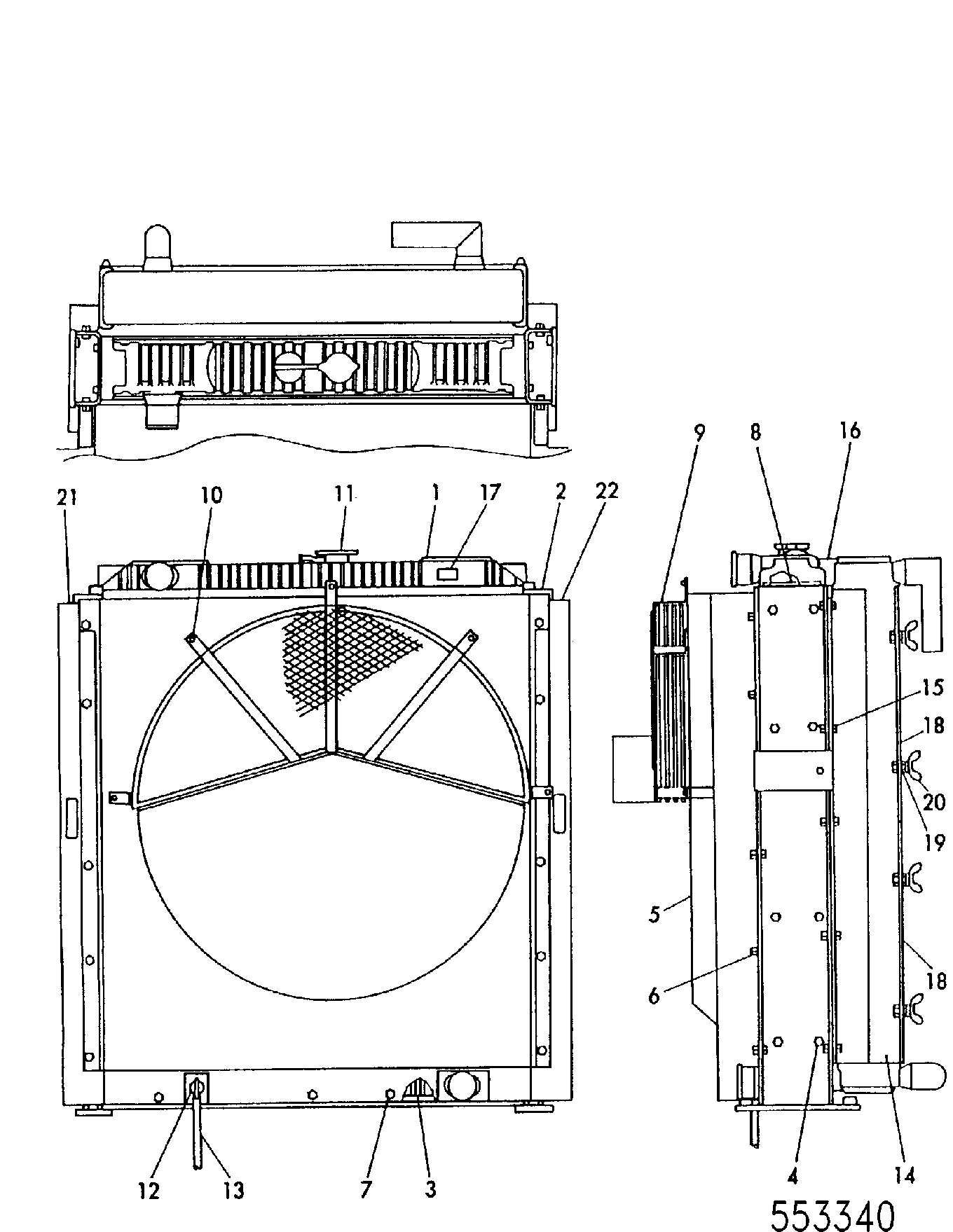 Направляющая LNG0123 JCB